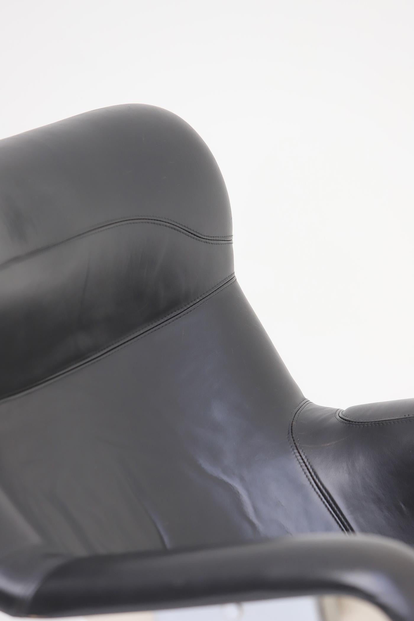Mid-century 'Karuselli' Lounge Chair by Yrjö Kukkapuro for Avarte Finland, 1960s For Sale 5