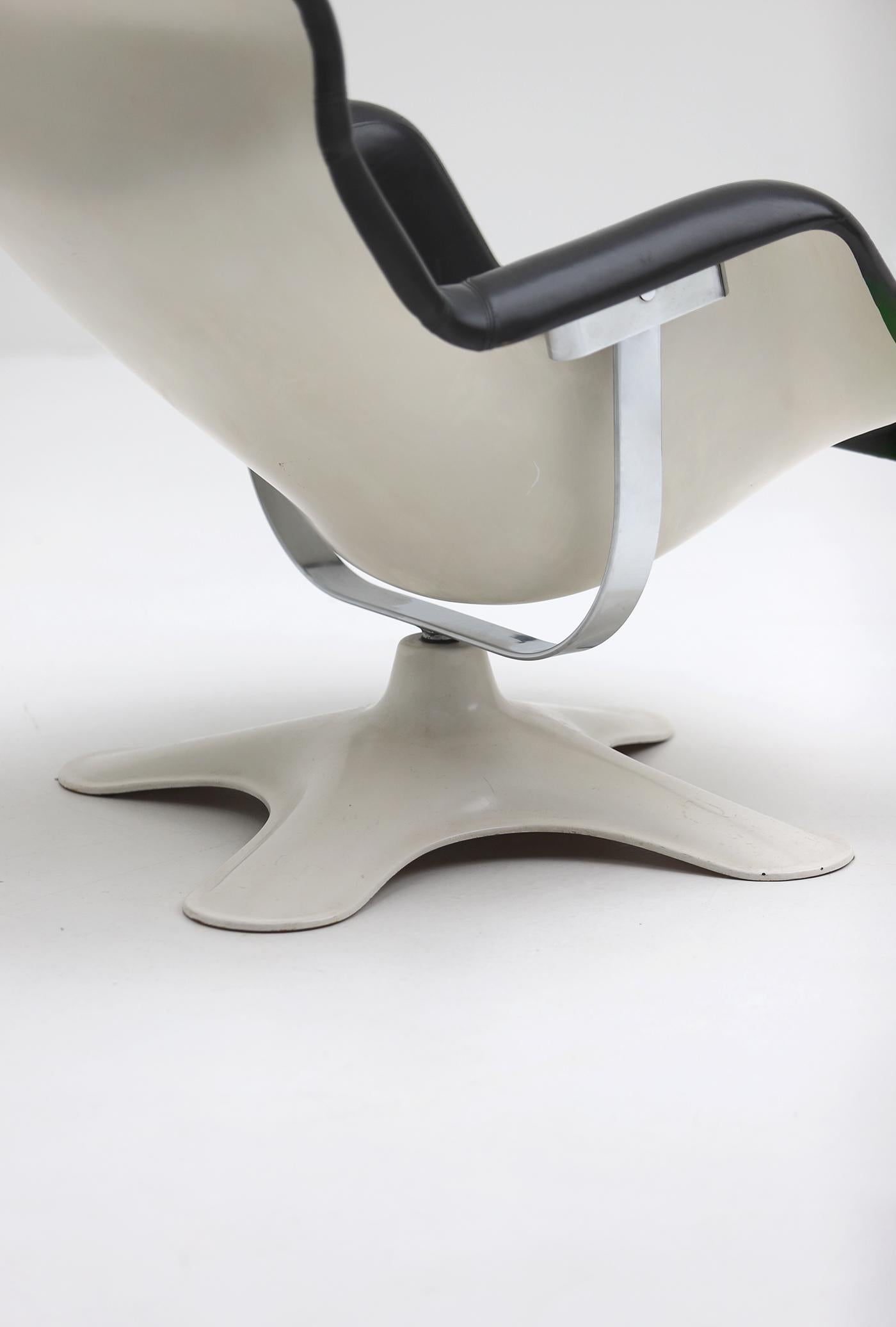 Mid-century 'Karuselli' Lounge Chair by Yrjö Kukkapuro for Avarte Finland, 1960s For Sale 2