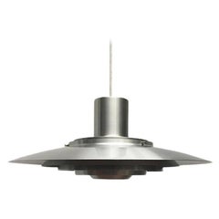 Lampe à suspension Kastholm du milieu du siècle par Preben Fabricius & Jørgen Kastholm, années 1960