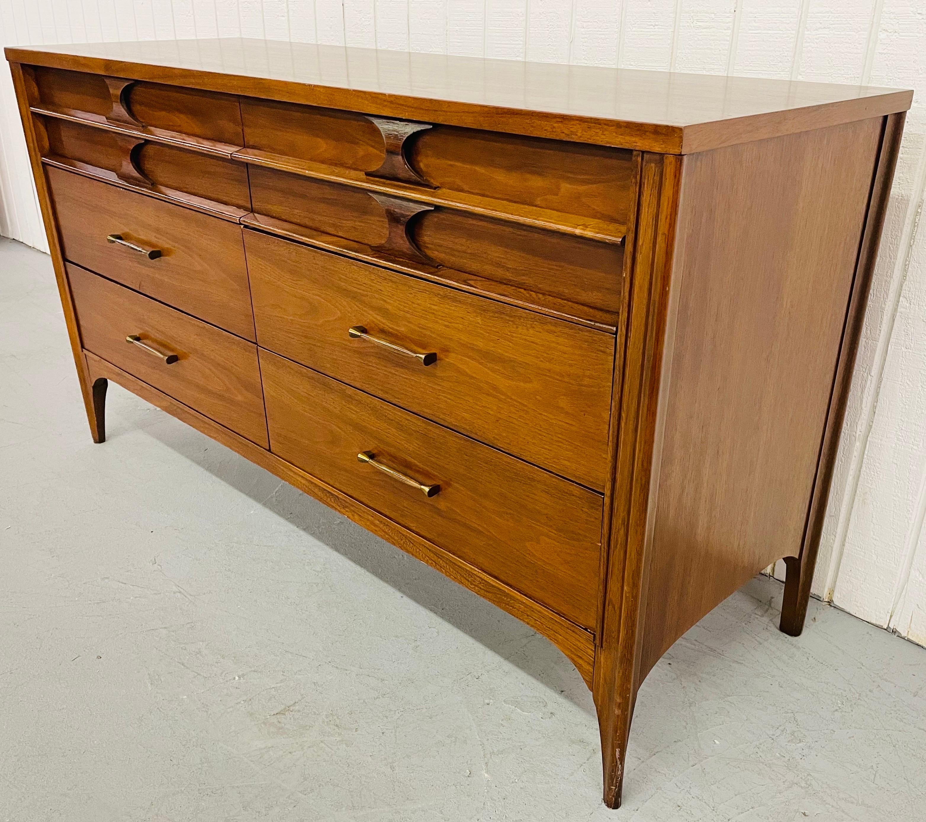 Mid-Century Modern Mid-Century Kent Coffey Perspecta Walnut Dresser