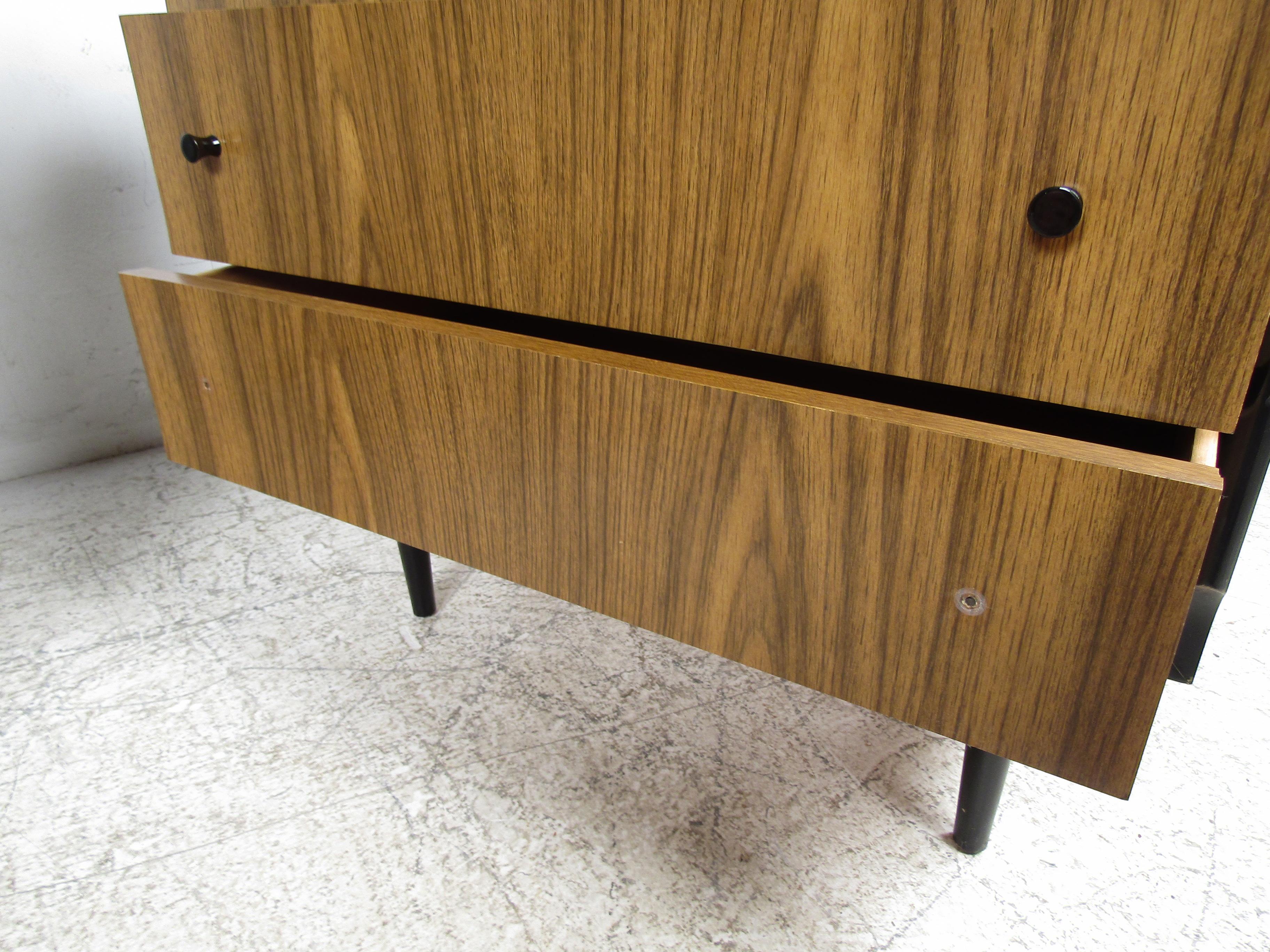 Formica Midcentury Kent Coffey Teakway Bedroom Suite For Sale