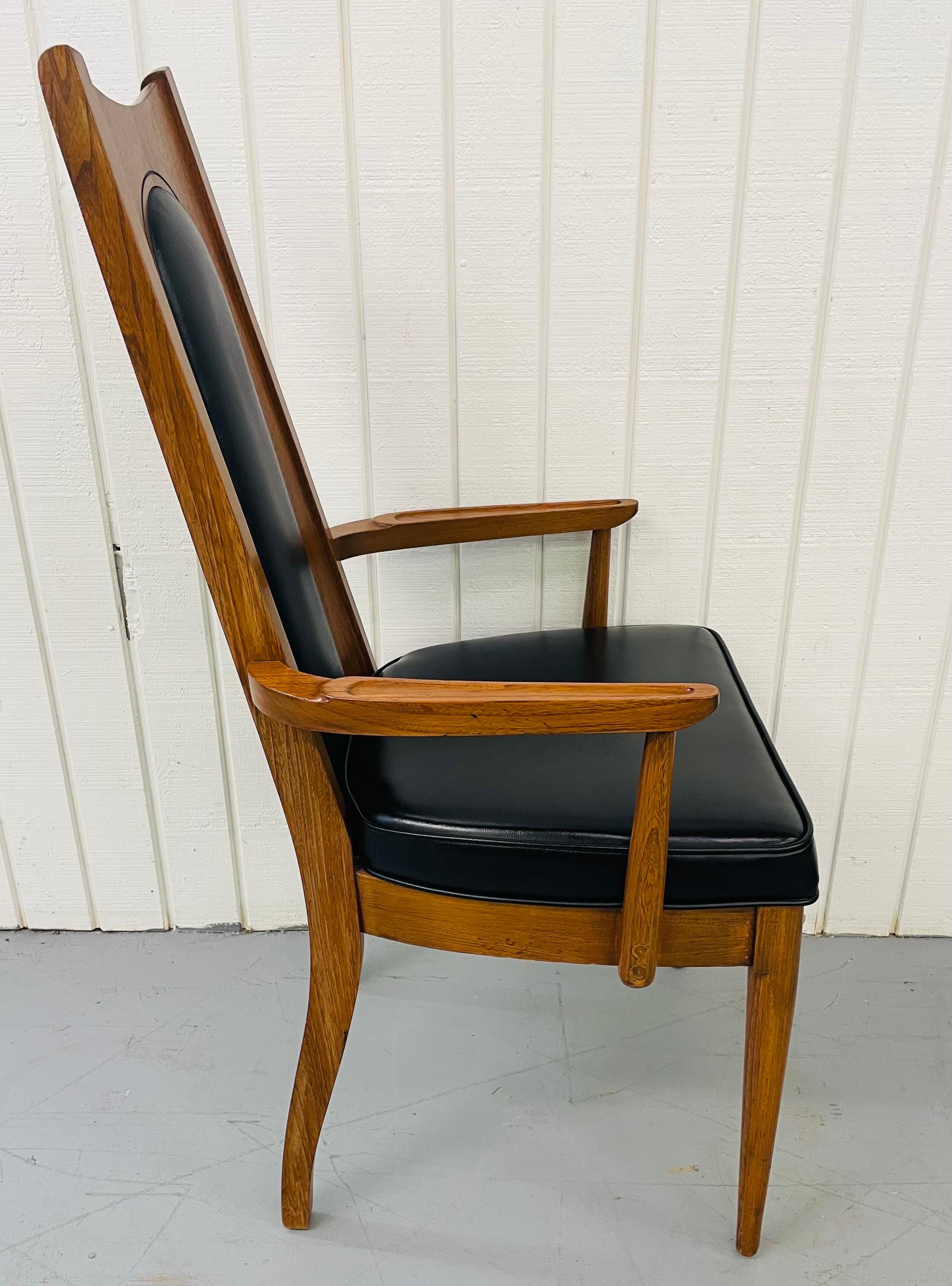 Mid-Century Modern Mid-Century Kent Coffey Walnut Dining Chairs