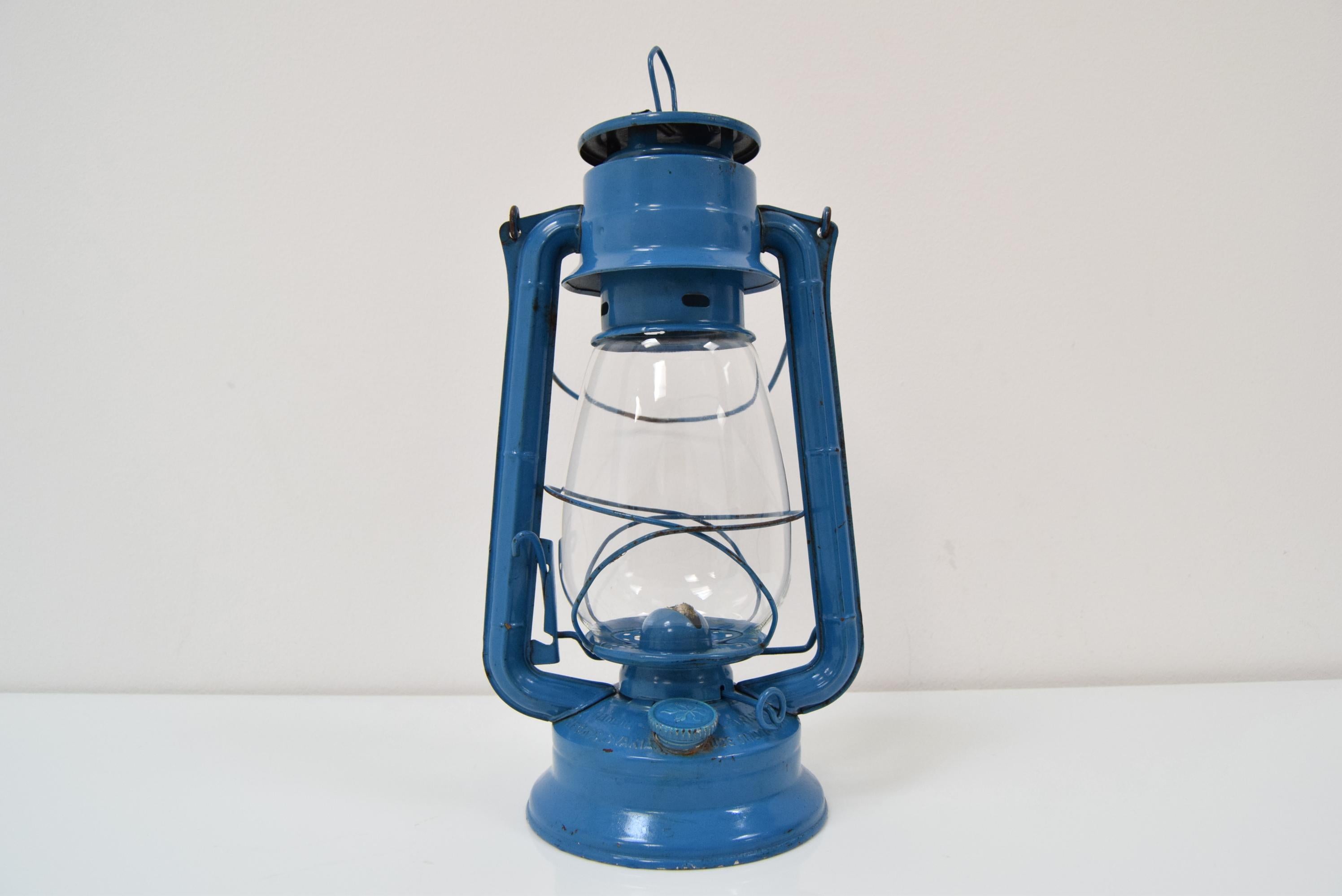 Kerosenlampe aus der Jahrhundertmitte, Meva, ca. 1960er Jahre im Angebot 5