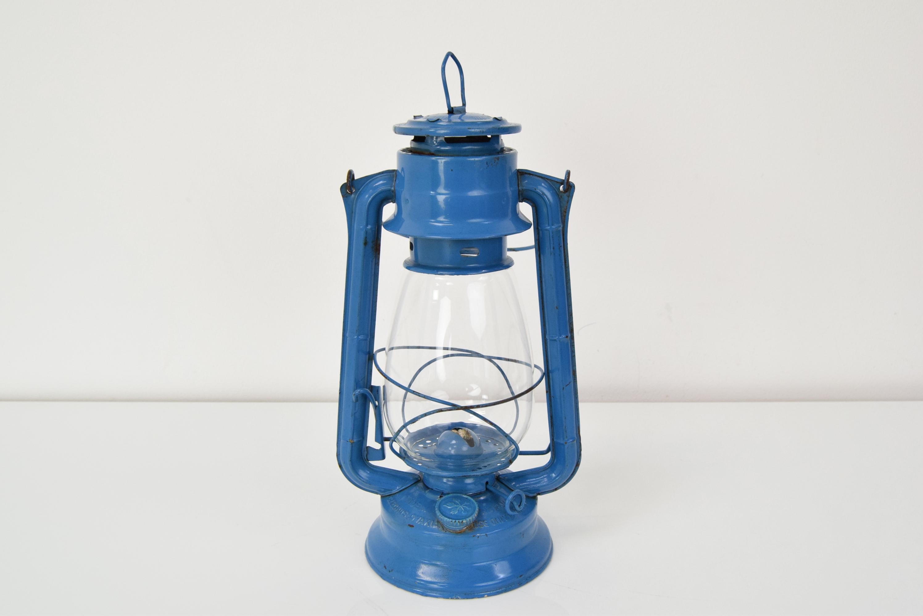 Kerosenlampe aus der Jahrhundertmitte, Meva, ca. 1960er Jahre im Angebot 6
