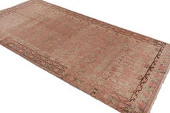 Mid Century Khotan Transitional Pink and Beige Wool Rug by Rug & Kilim