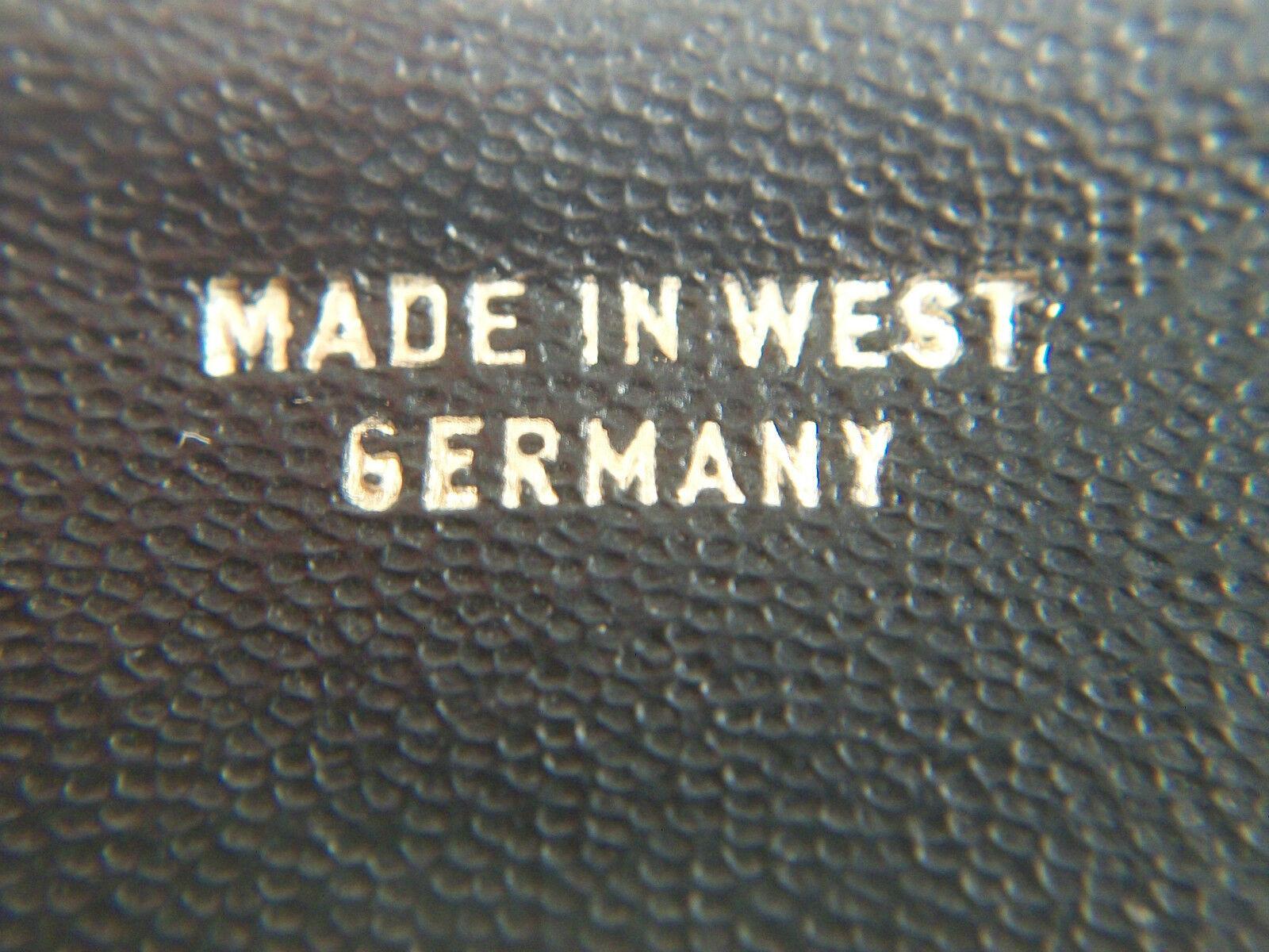 Mid Century Kid Leather Jewelry Box/Organizer - West Germany - Circa 1960's For Sale 5