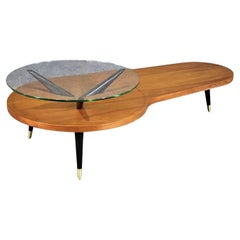 Mid-Century Kidney Coffee Table