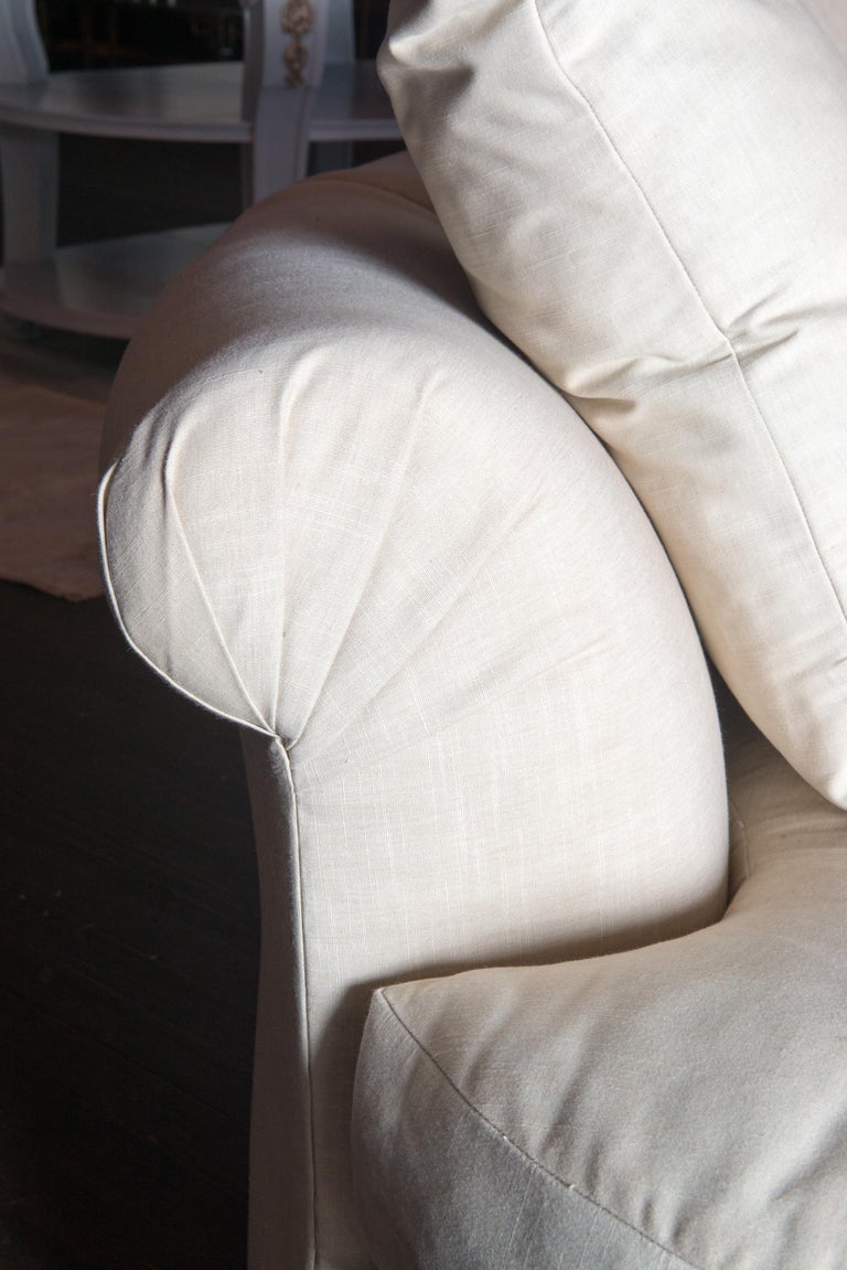 Midcentury Kidney Shaped Sofa For Sale at 1stDibs