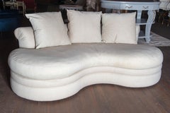 Midcentury Kidney Shaped Sofa