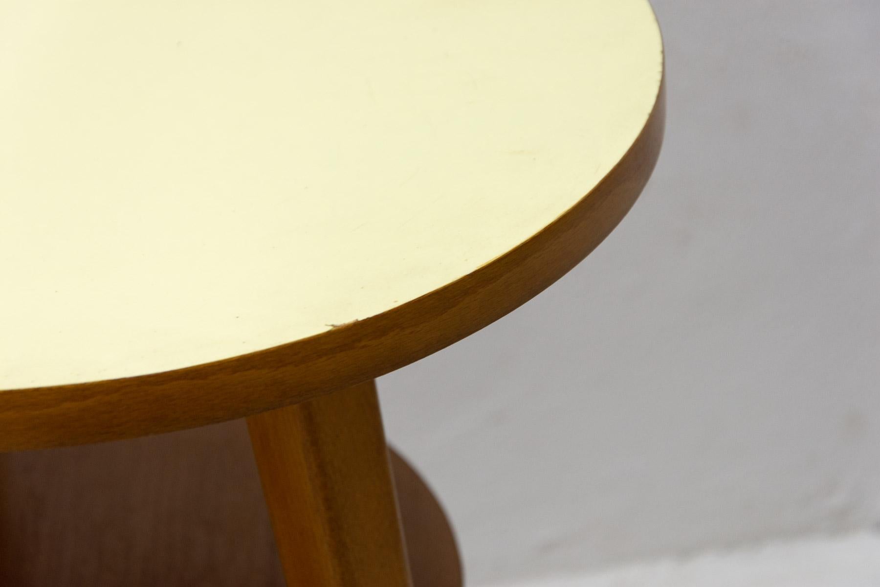 Mid-Century Kidney Table, 1960´S, Brussels Period In Good Condition For Sale In Prague 8, CZ