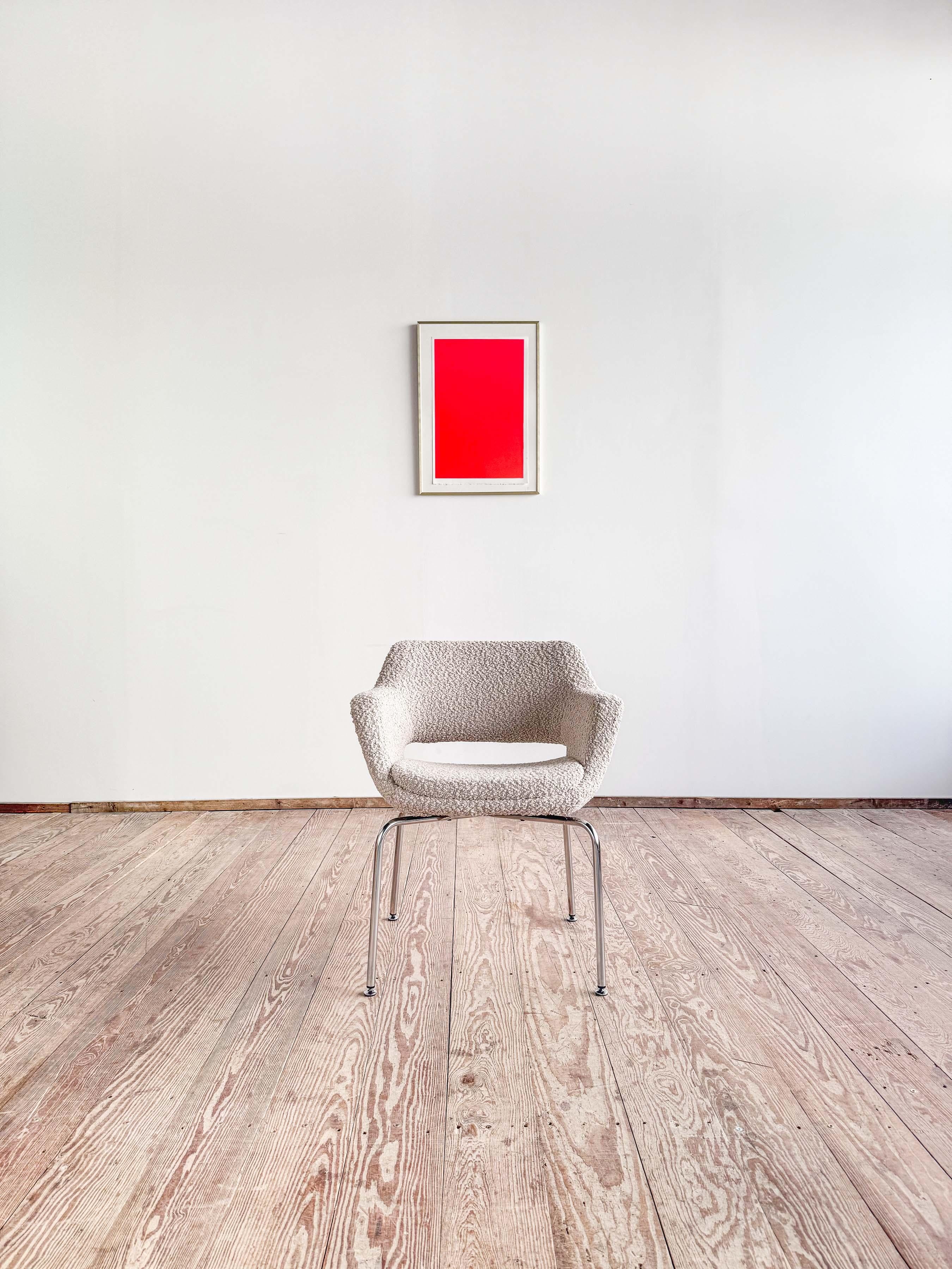 Mid-Century Modern Mid-Century Kilta Lounge Armchair by Olli Mannermaa for Eugen Schmidt For Sale