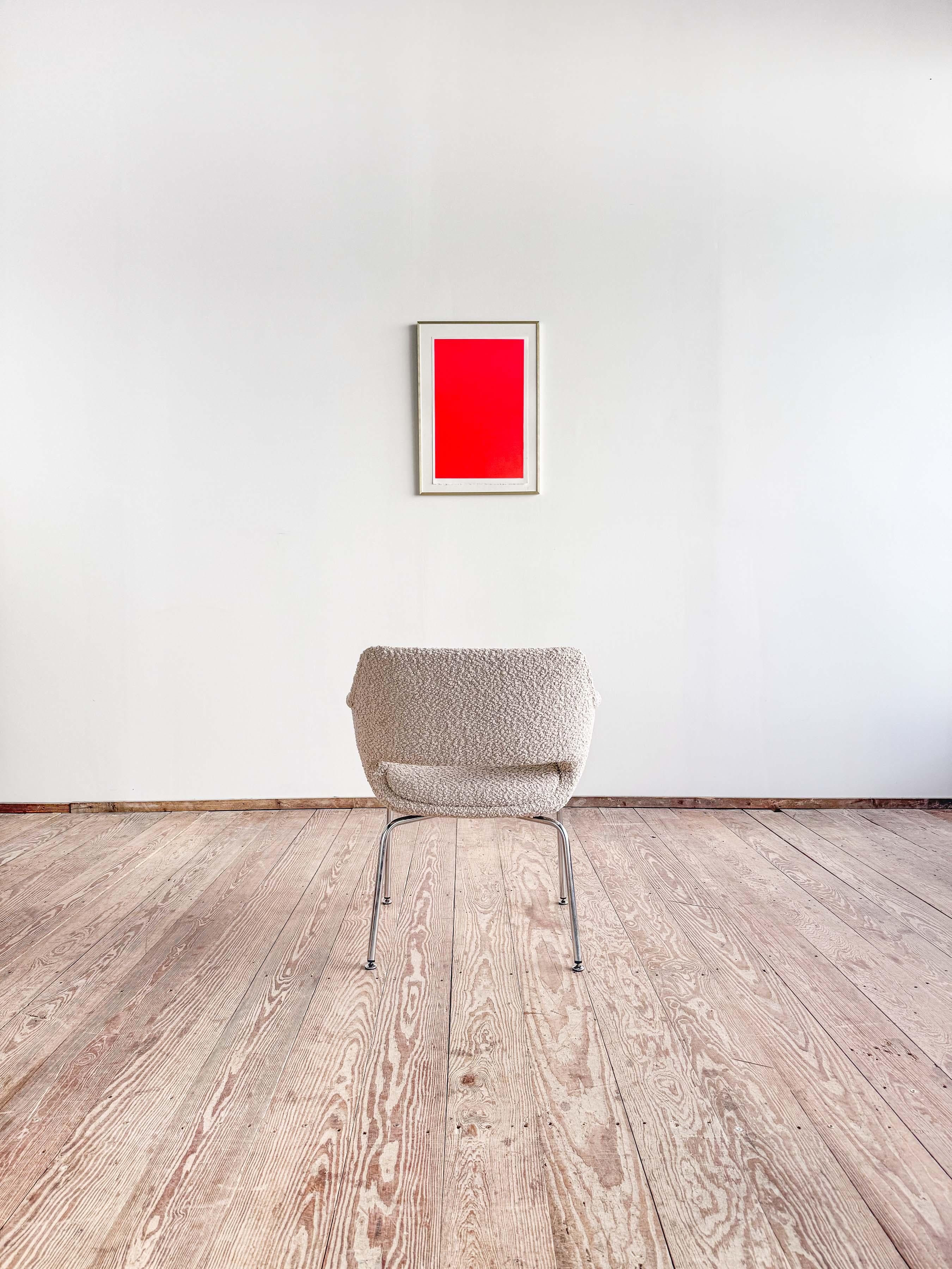 Mid-Century Kilta Lounge Armchair by Olli Mannermaa for Eugen Schmidt In Good Condition For Sale In München, Bavaria