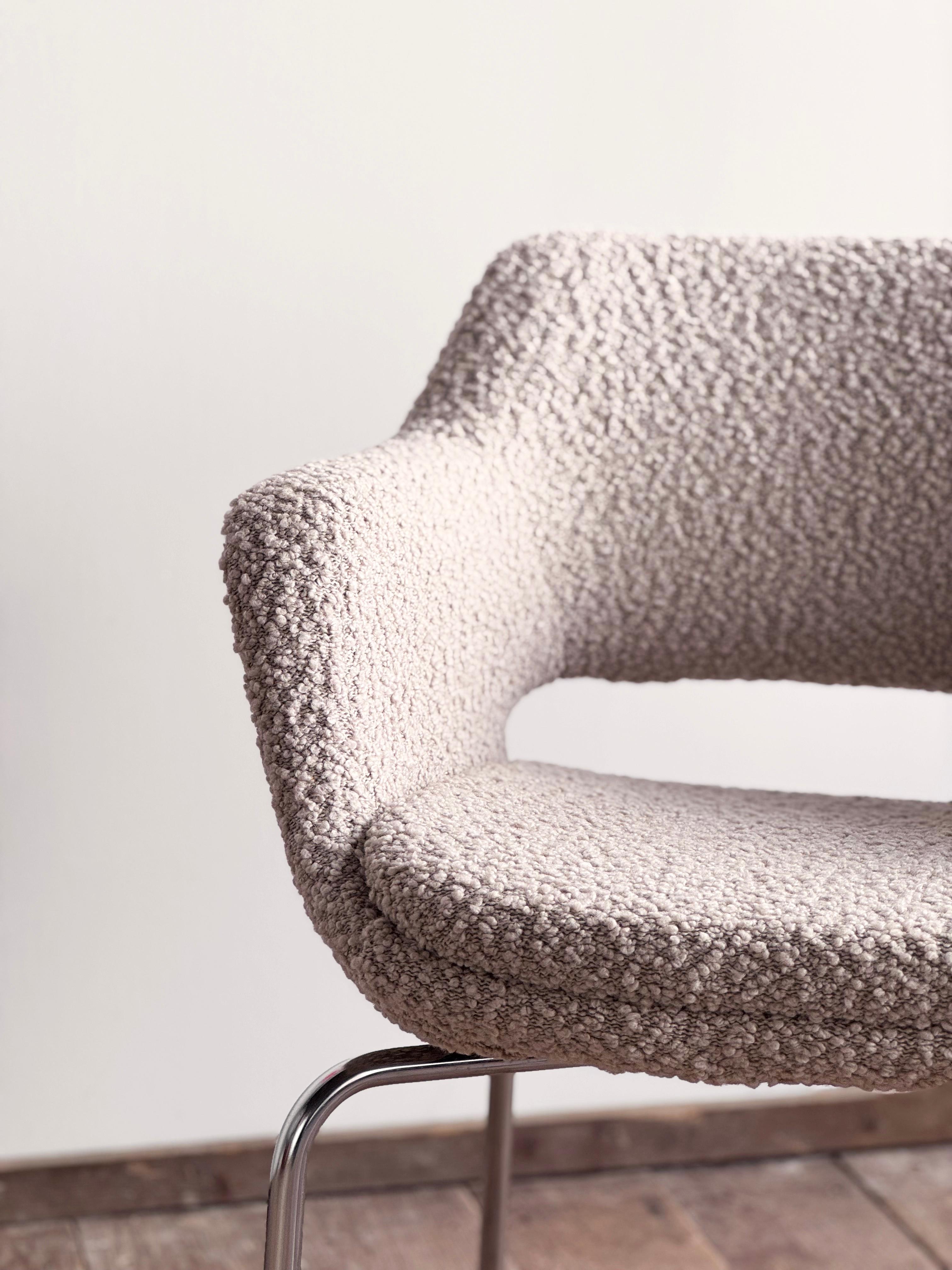 Mid-Century Kilta Lounge Armchair by Olli Mannermaa for Eugen Schmidt For Sale 2