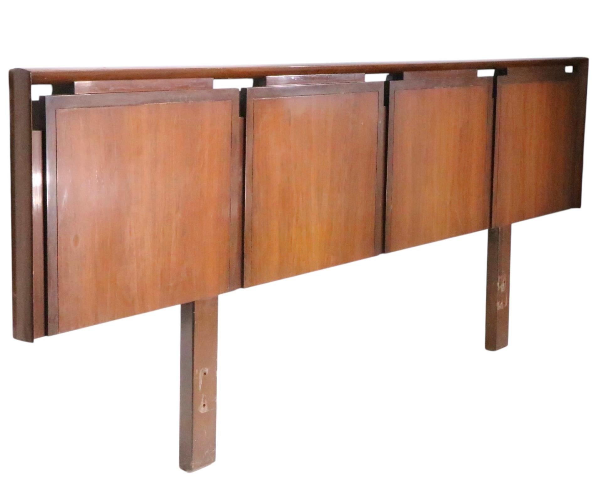 Testiera King Size del Mid Century di Helen Hobey Baker In condizioni buone in vendita a New York, NY