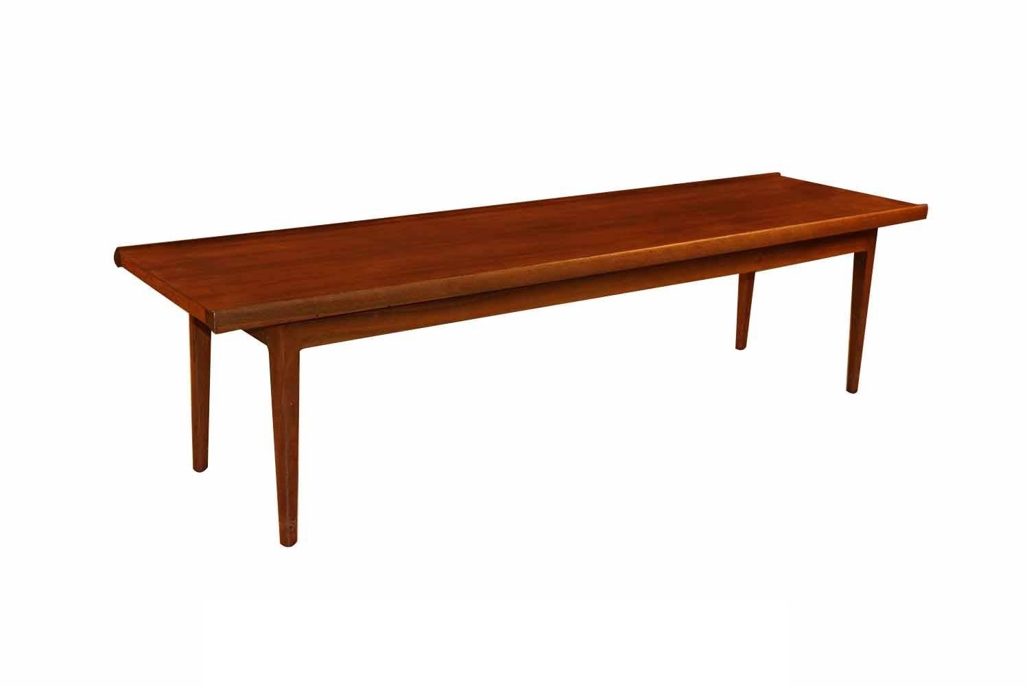 Mid-20th Century Mid Century Kipp Stewart Drexel Coffee Table Bench For Sale