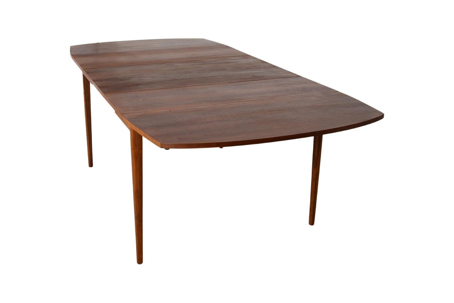 Kipp Stewart Drexel Declaration table de salle à manger à une feuille du milieu du siècle dernier en vente 3