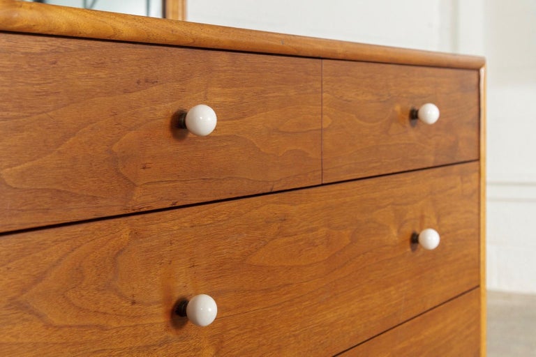 Midcentury Kipp Stewart Drexel Declaration Wood Lowboy Dresser
