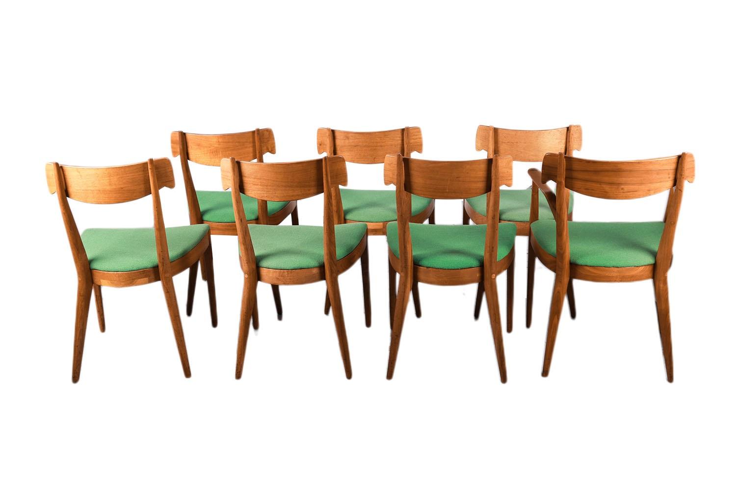 Mid-20th Century Mid Century Kipp Stewart for Drexel Dining Chairs Set of 7