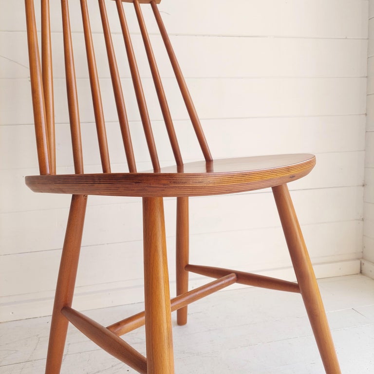 Mid Century Kitchen Dining Chairs "Telllus" By Ikea 60s Set Of 2 at 1stDibs