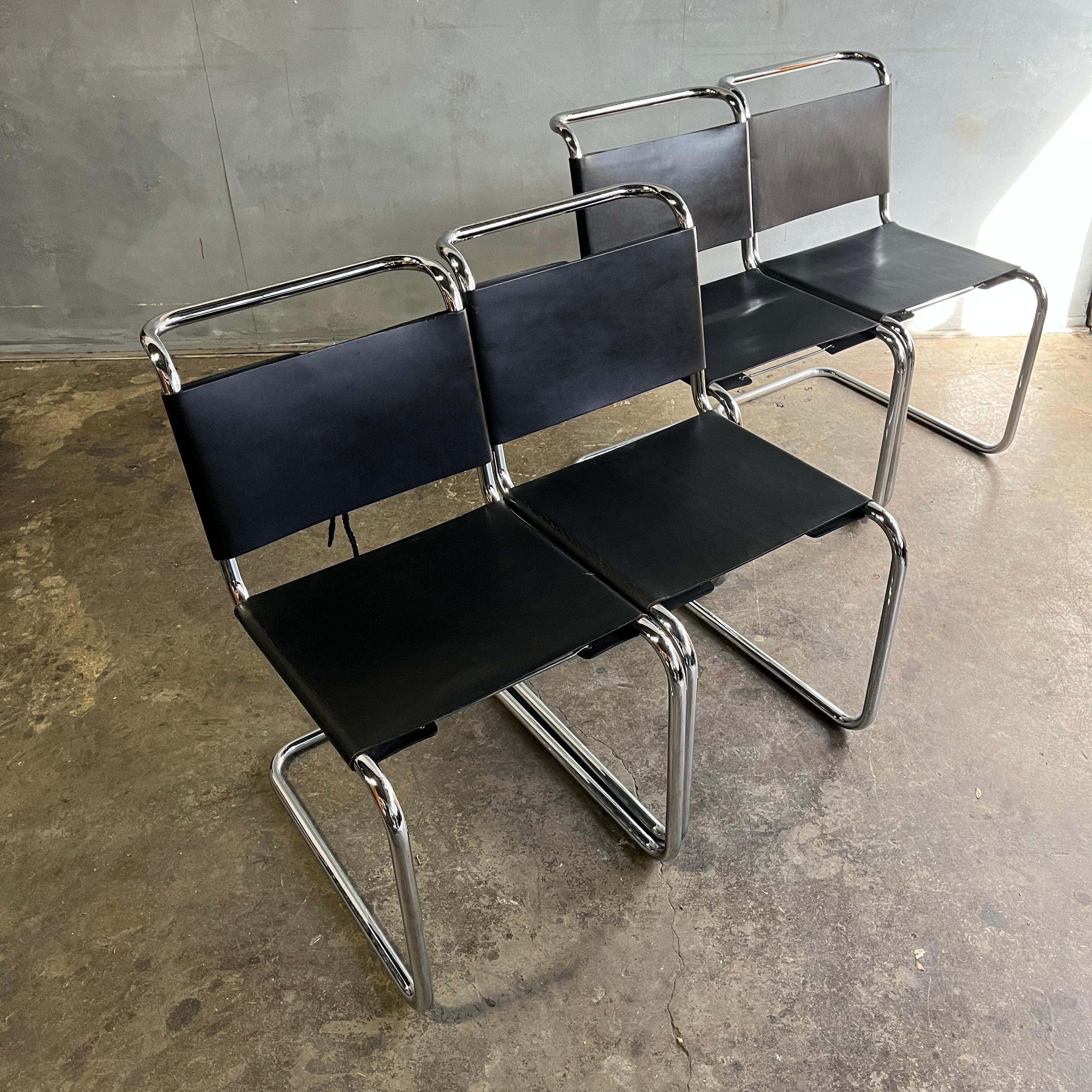 Mid-Century Knoll Spoleto Chairs 1970s Set of 4 1