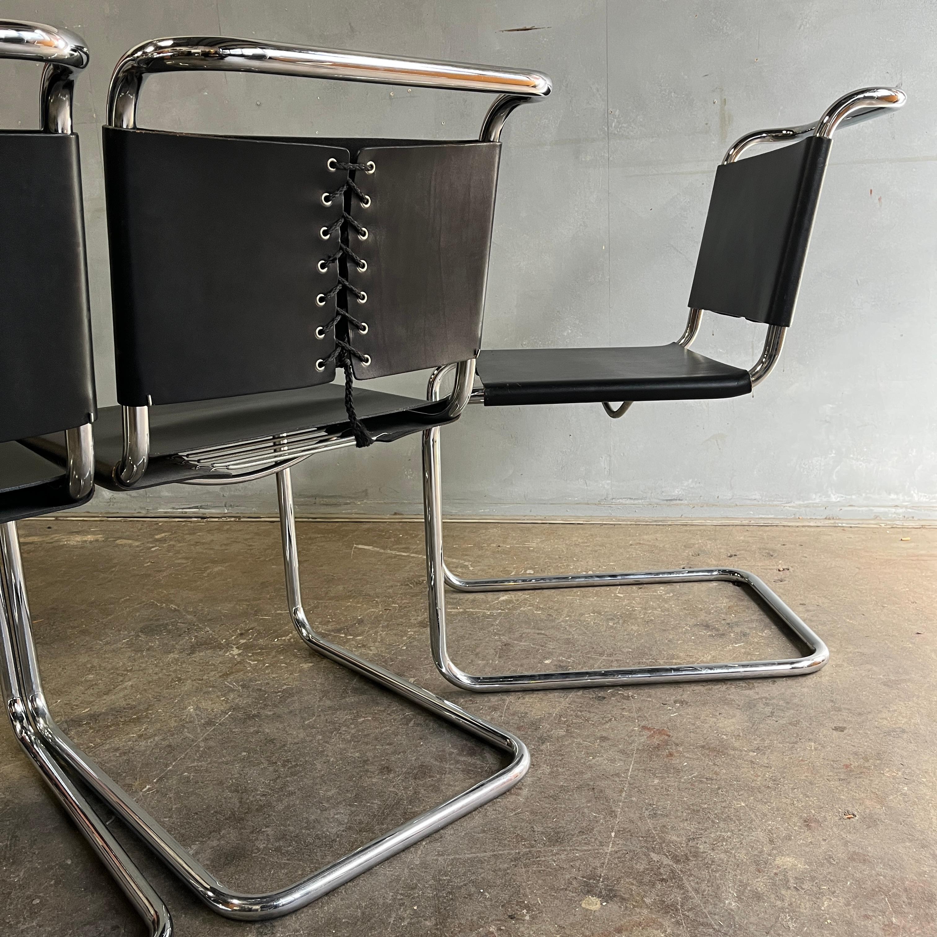 Mid-Century Knoll Spoleto Chairs 1970s Set of 4 For Sale 8