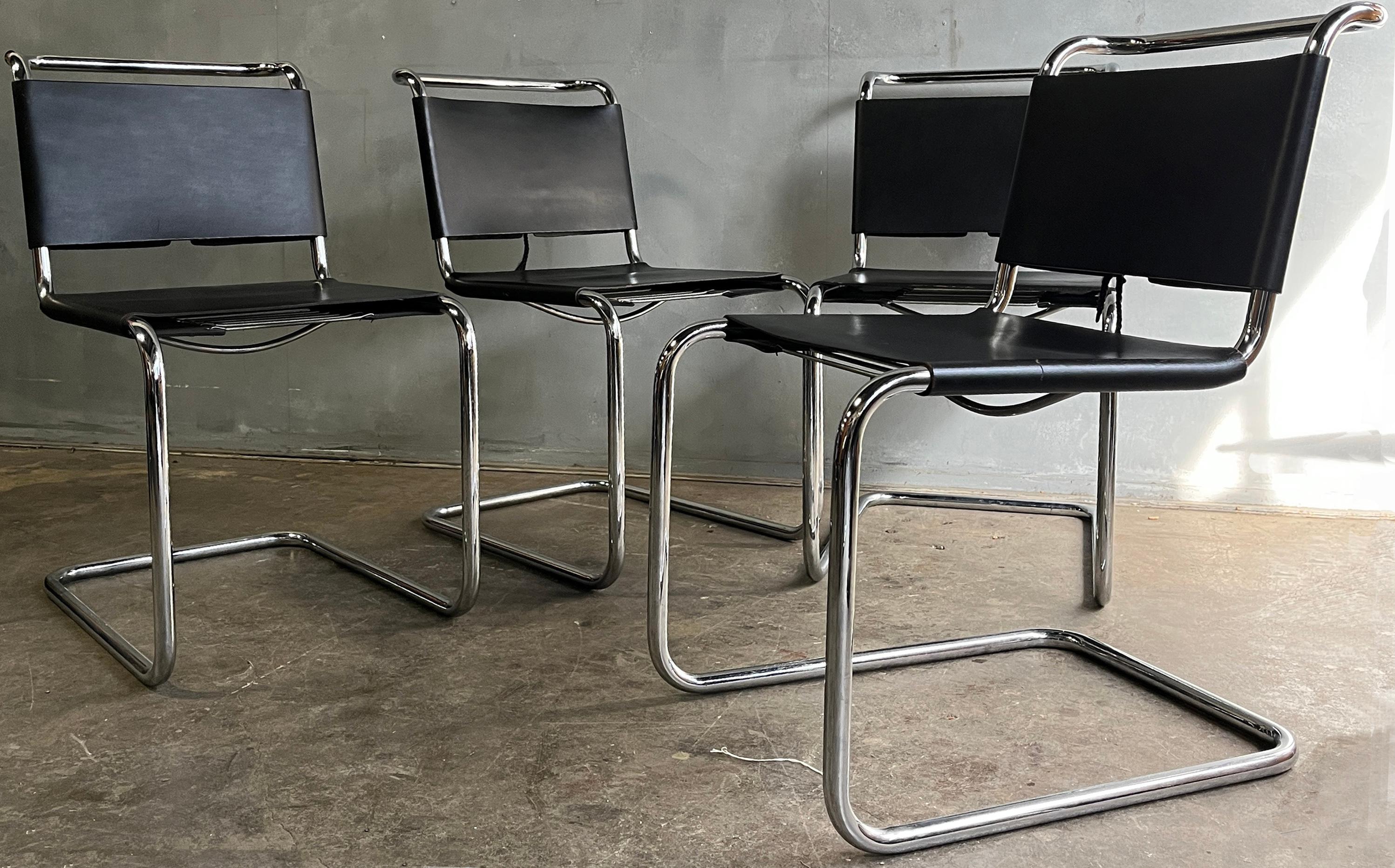 American Mid-Century Knoll Spoleto Chairs 1970s Set of 4 For Sale