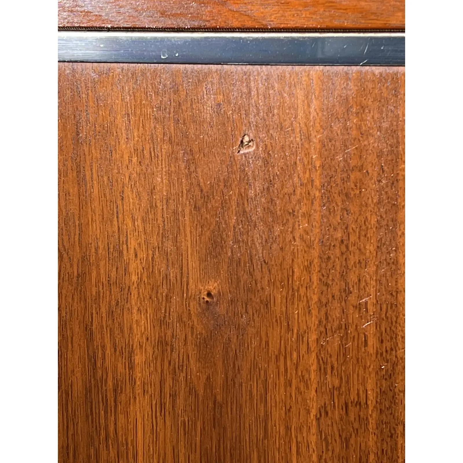 Mid-Century Knoll Style Walnut Credenza Made by Jofco 3