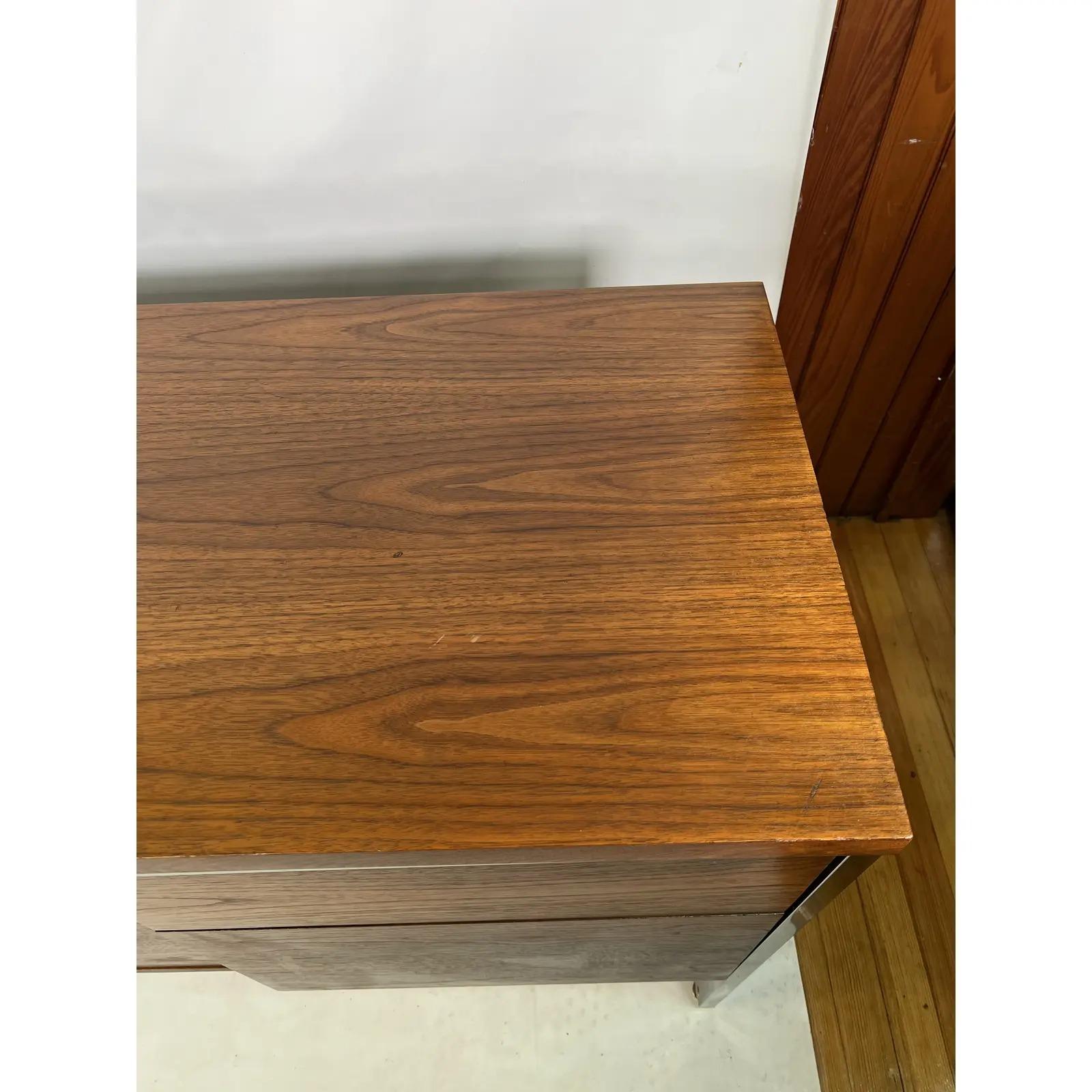 Mid-Century Modern Mid-Century Knoll Style Walnut Credenza Made by Jofco