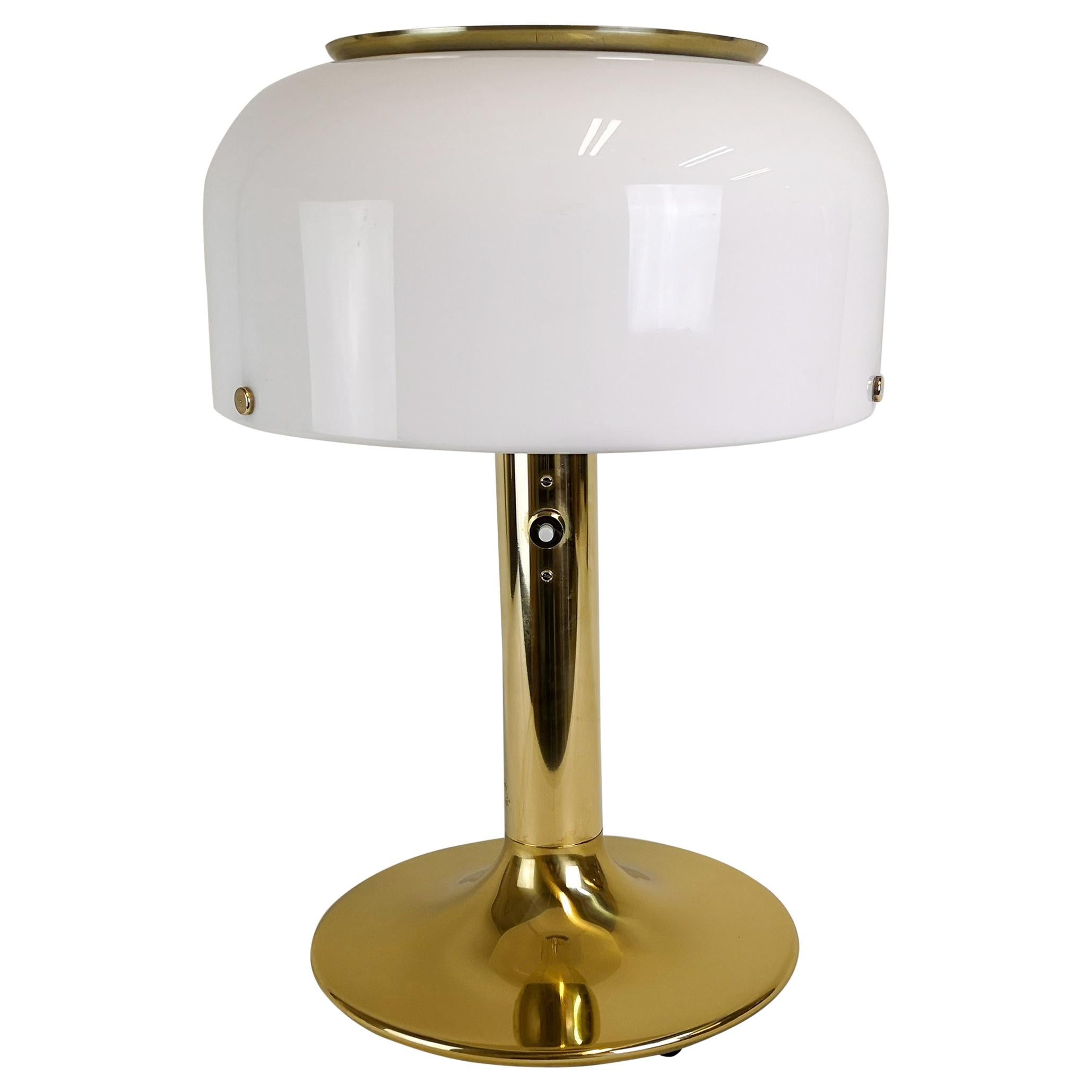 Midcentury "Knubbling" Brass Table Lamp Anders Pehrson for Ateljé Lyktan, 1960s For Sale