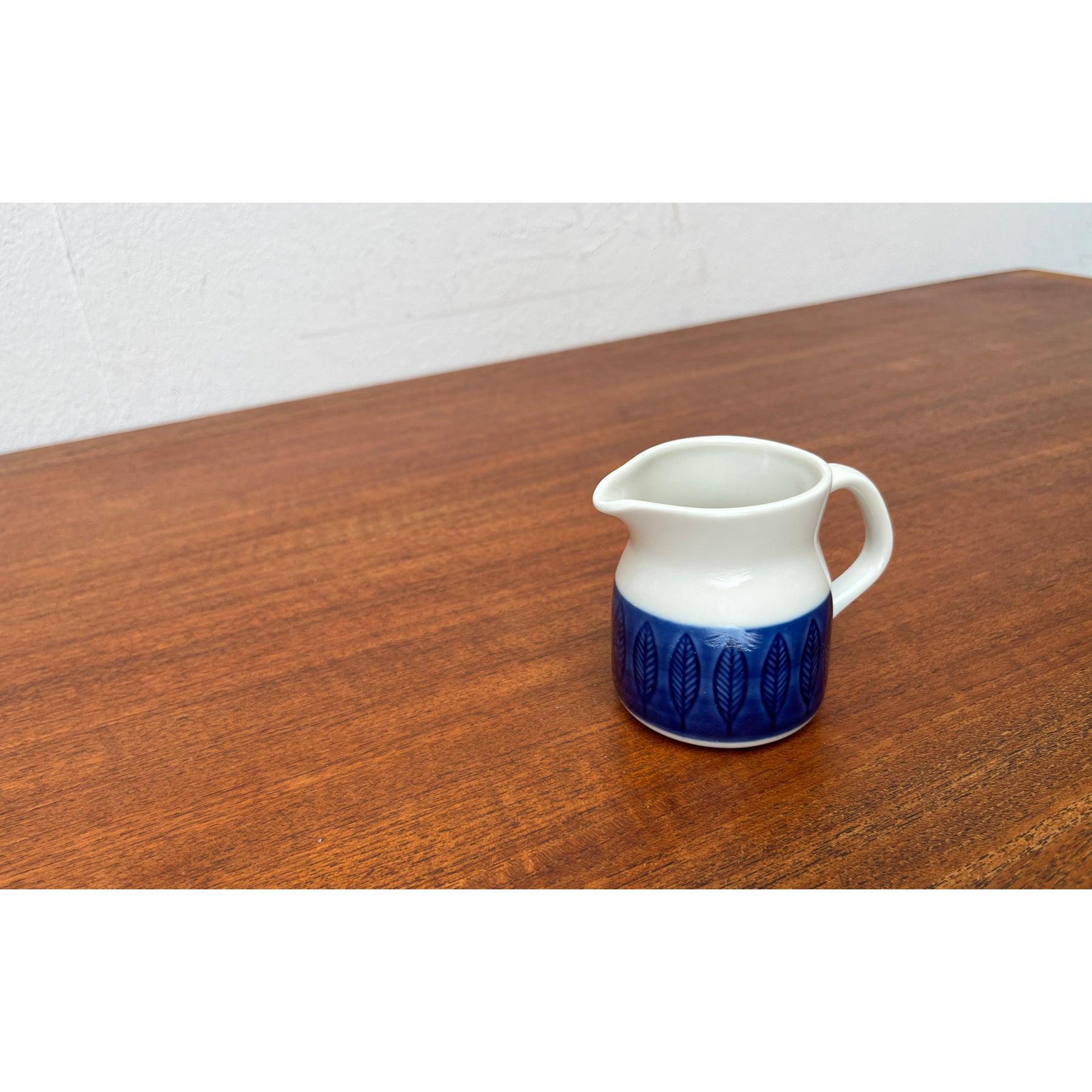 20th Century Mid-Century Koka Blue, Blau, Bla Series Milk Pot by Hertha Bengtson, 1950s For Sale
