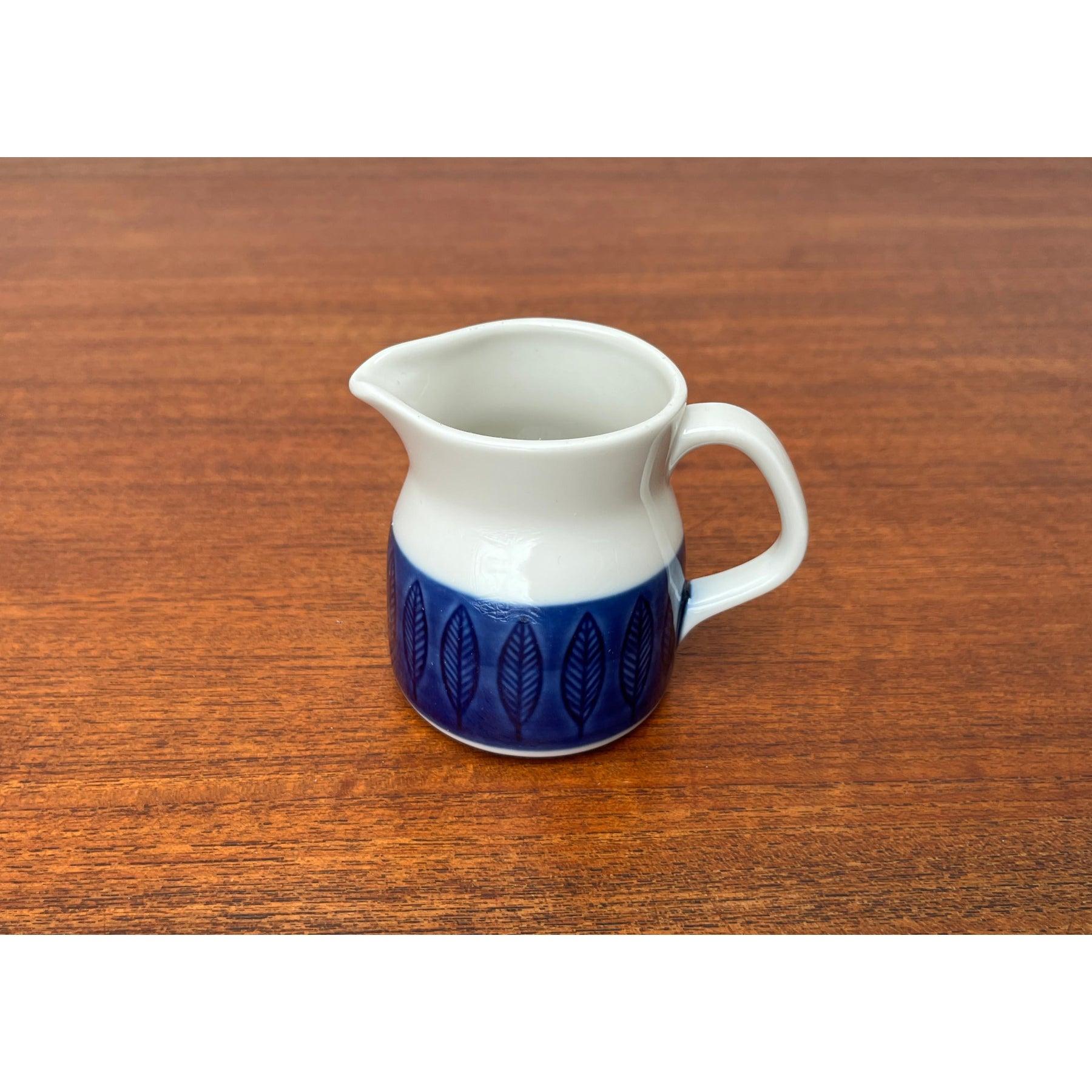 Mid-Century Koka Blue, Blau, Bla Series Milk Pot by Hertha Bengtson, 1950s For Sale 1
