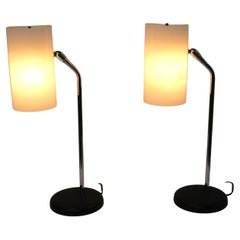 Vintage Kovacs Lucite Table / Bedside Lamps