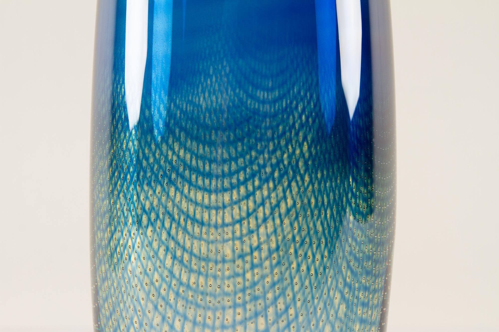 Mid-20th Century Mid-Century Kraka Glass Vase by Sven Palmqvist for Orrefors, 1960s