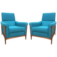 Chaises longues Kroehler du milieu du siècle