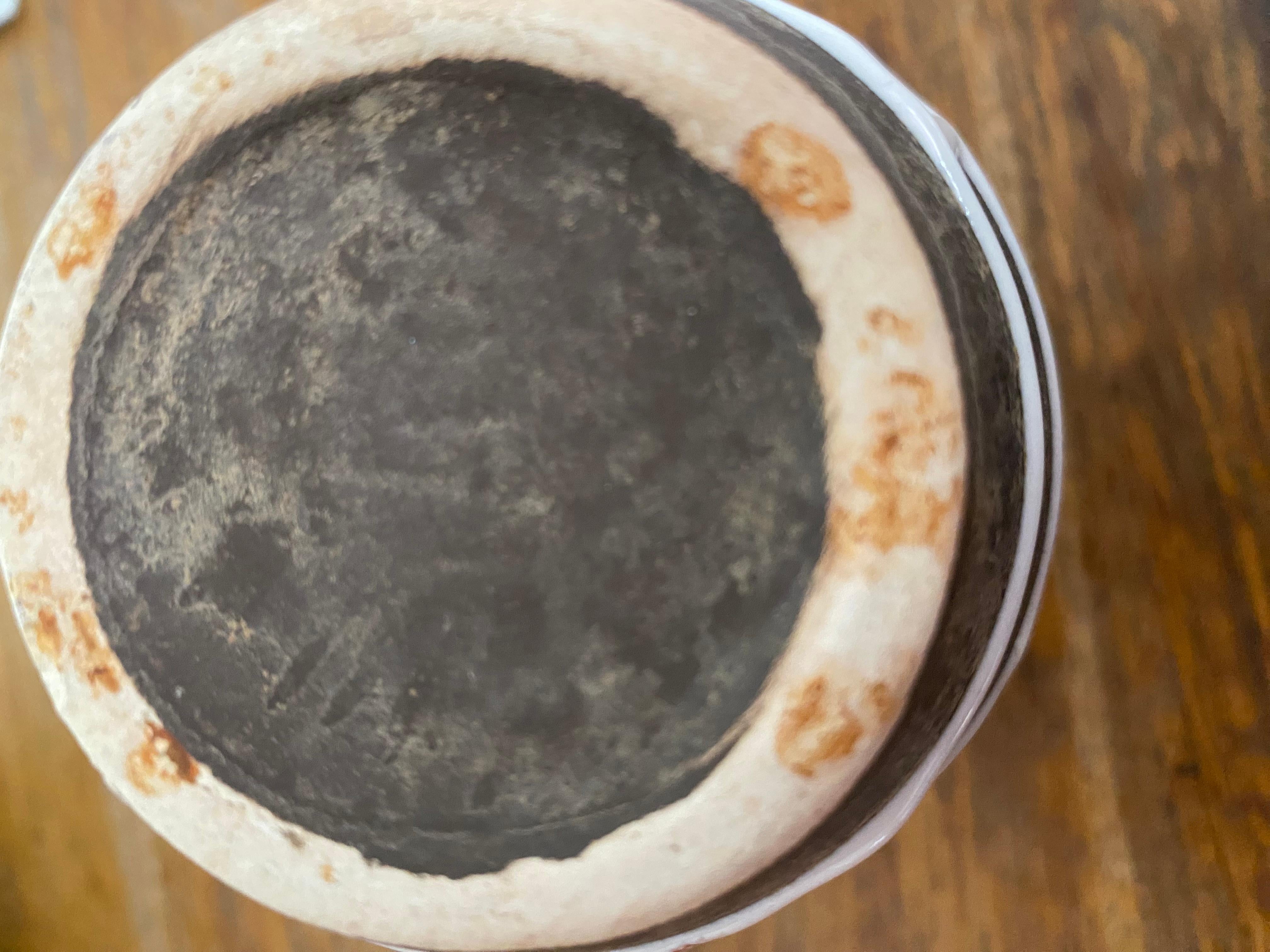 Vaso 'Kuba' di metà secolo di Liesel Spornhauer per Schlossberg Keramik in vendita 5