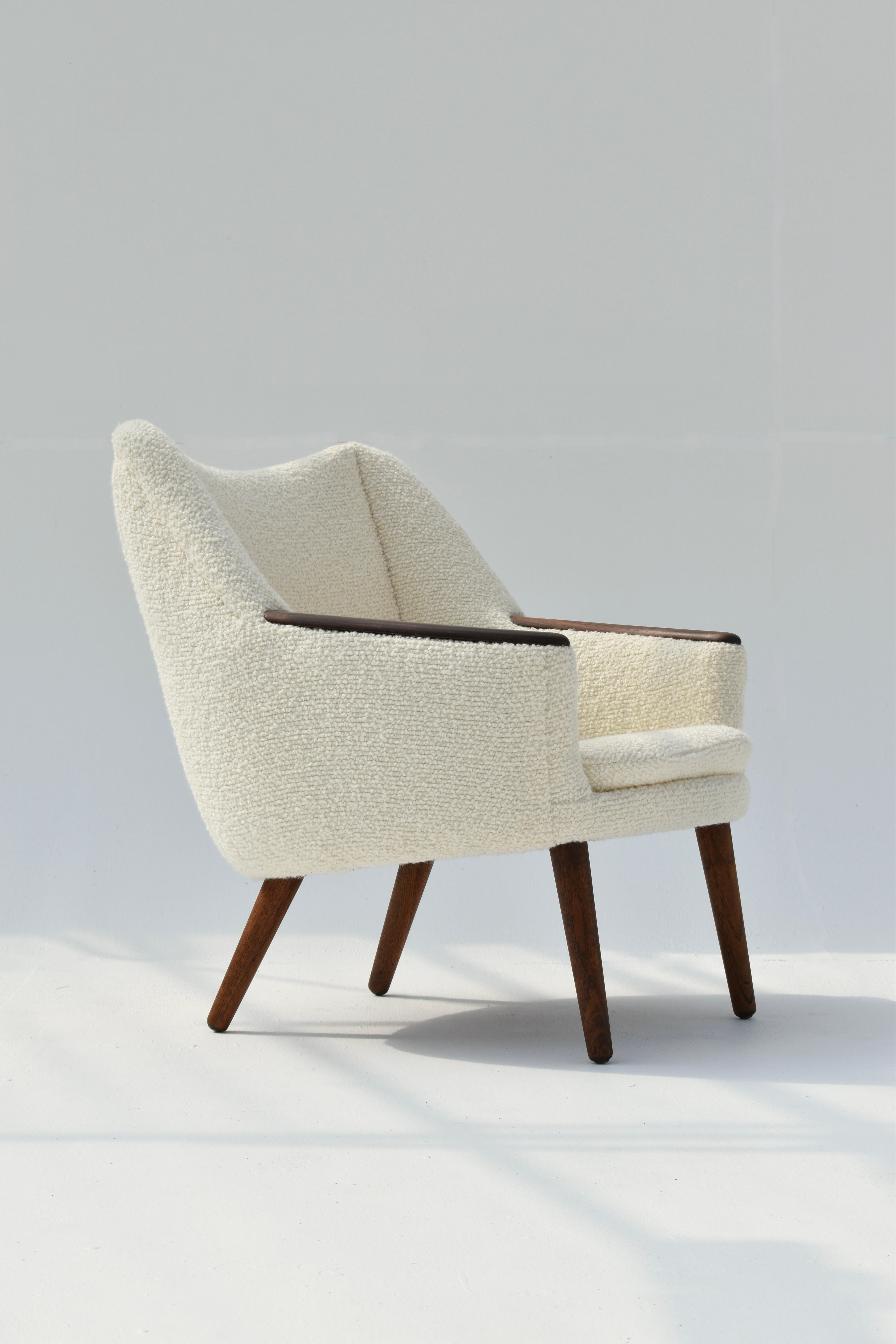 Midcentury Kurt Østervig Model 58 Lounge Chairs for Henry Rolschau Mobler For Sale 12