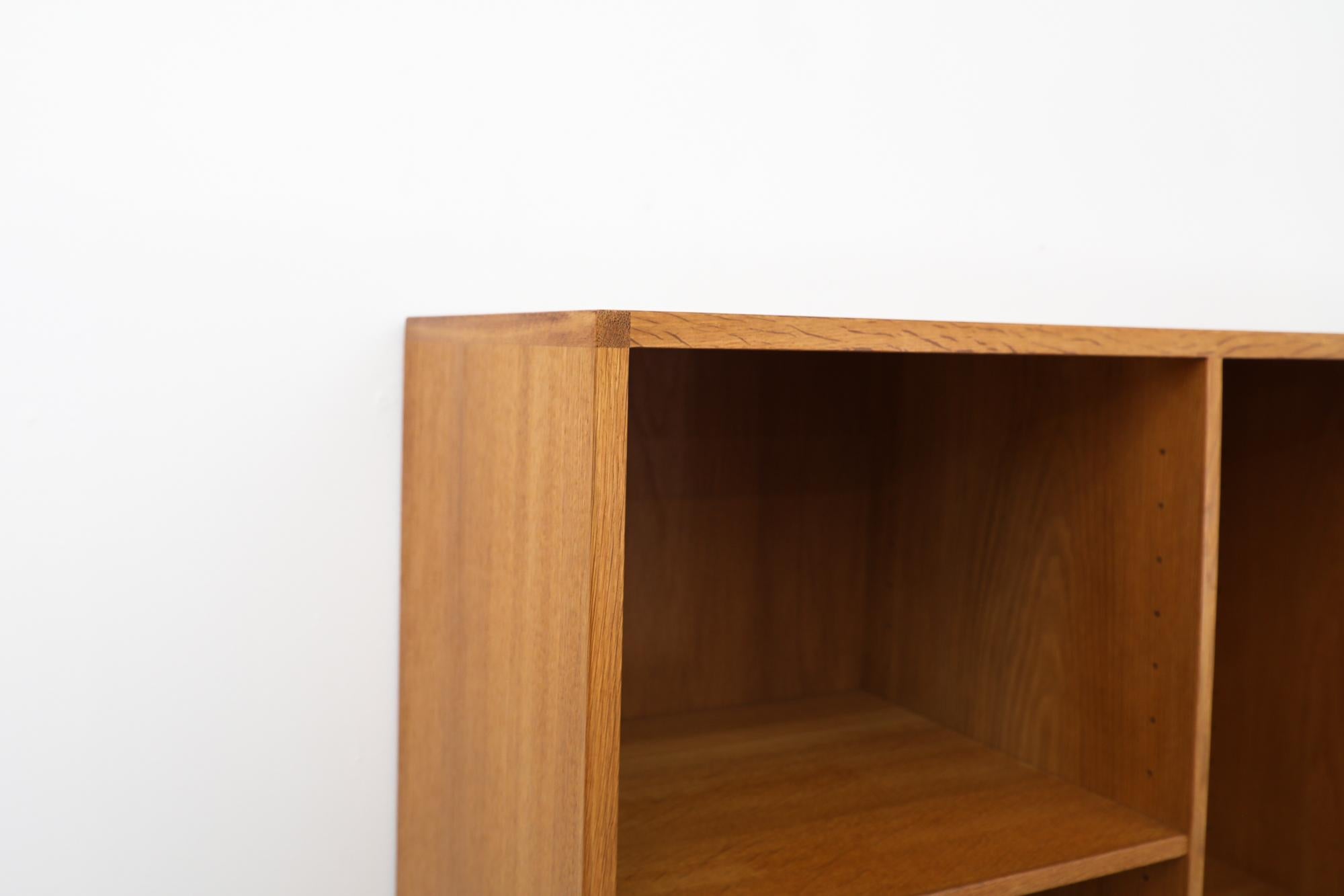 Mid-Century Kurt Østervig Oak Storage with Lower Cabinet & Upper Bookcase For Sale 10