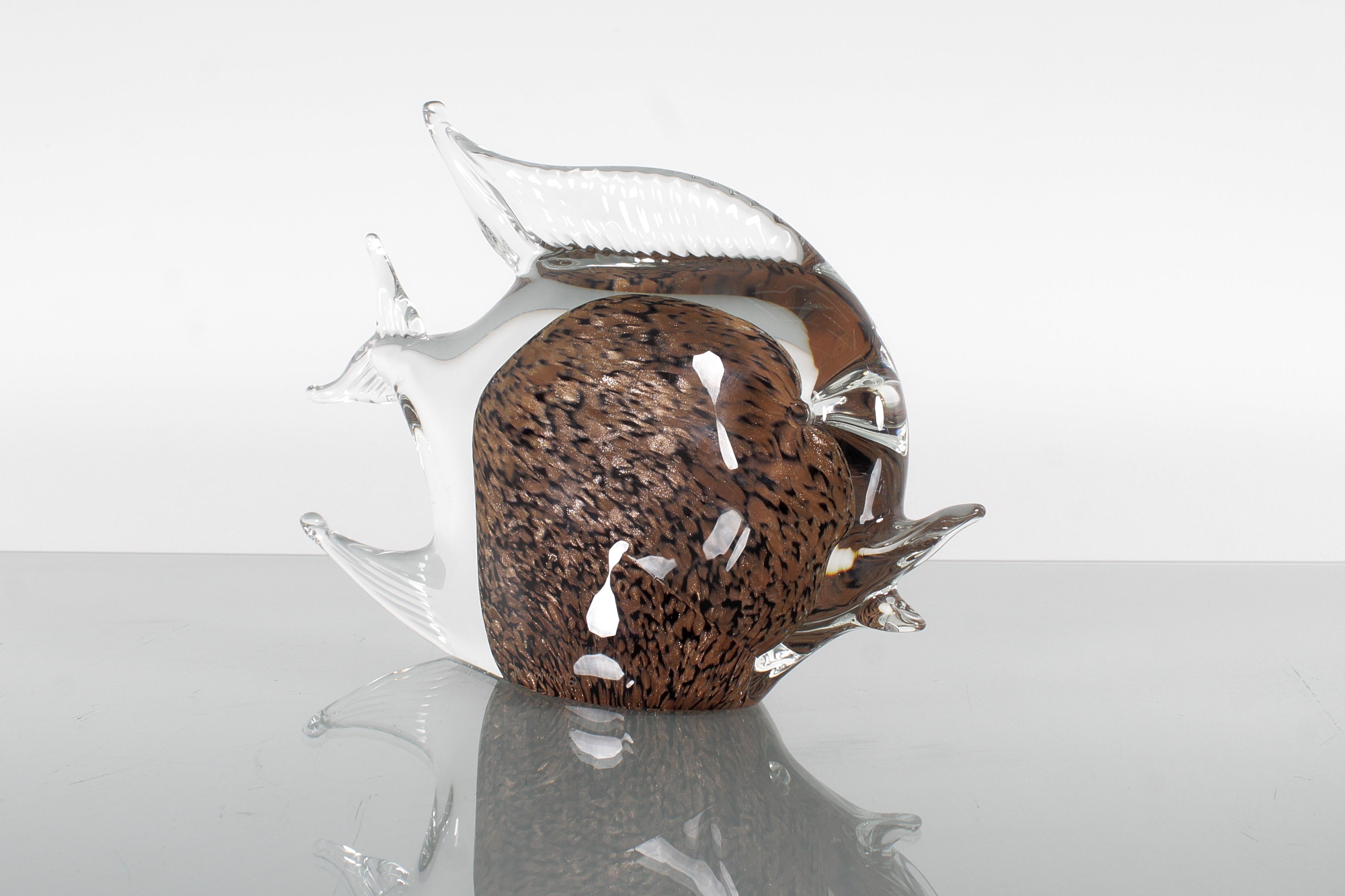 Mid-Century Modern Mid-Century La Murrina Murano Glass Fish 60s Italy