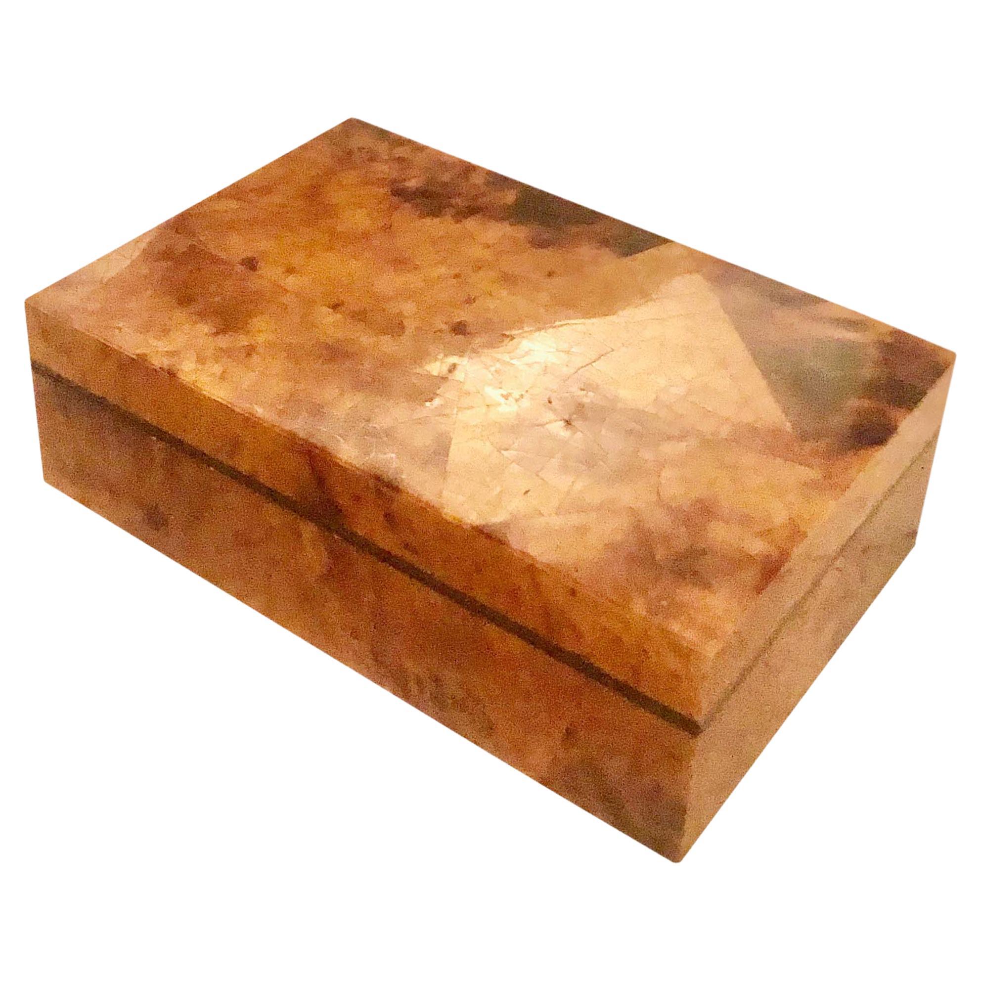 Russian Lacquer Box "Morning in the Woods" after a Painting by Ivan