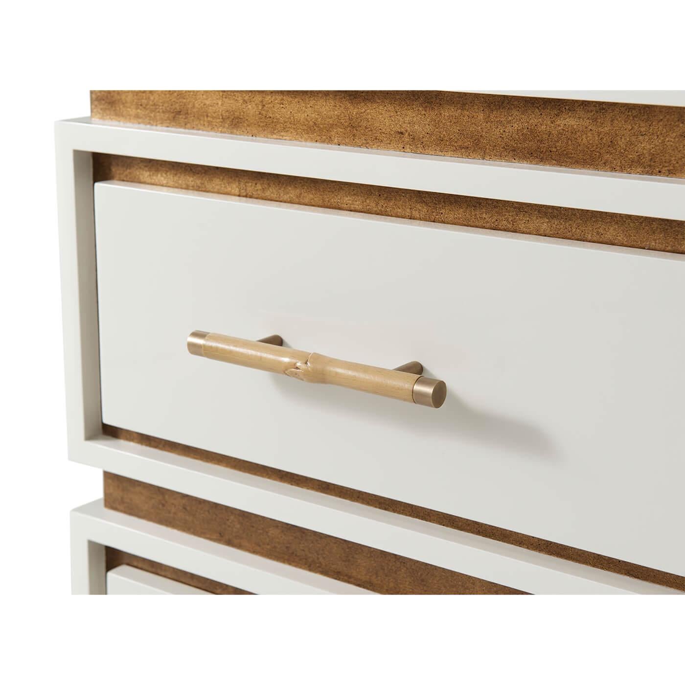 Contemporary Midcentury Lacquered Dresser