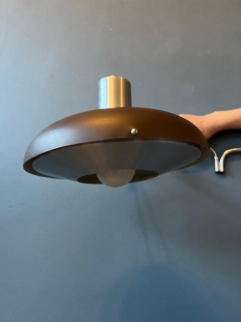 Mid Century Lakro Swing-Arm Space Age Wall Lamp, 1970s For Sale 2