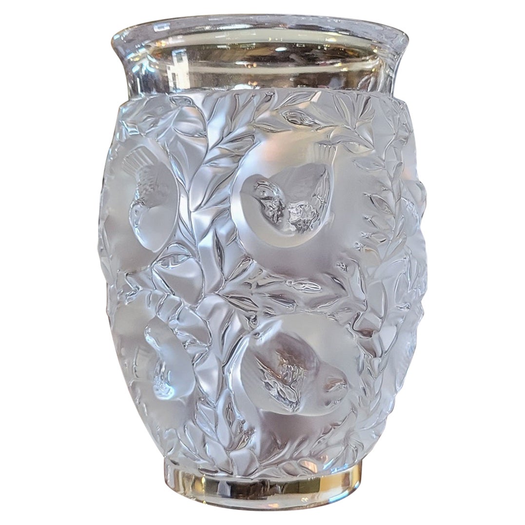 Vaso Lalique Bagatelle della metà del secolo scorso