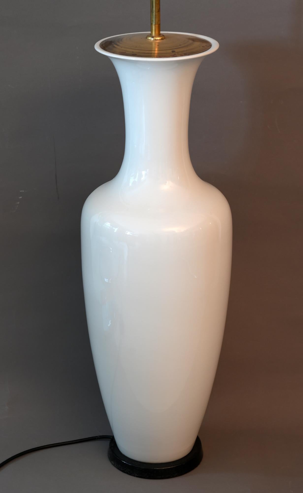 Mid-Century Modern Midcentury Lamp KPM Berlin Porcelain