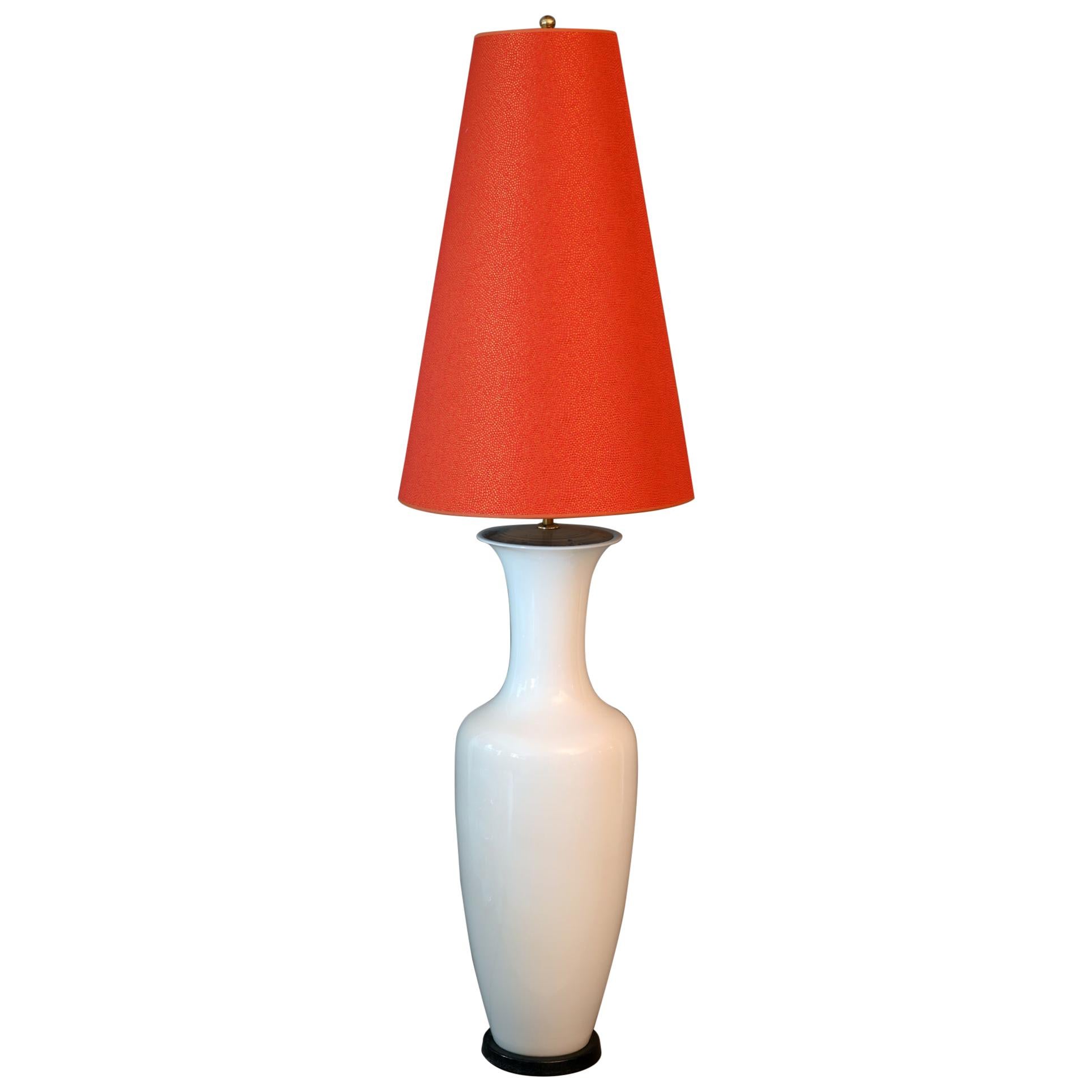 Midcentury Lamp KPM Berlin Porcelain