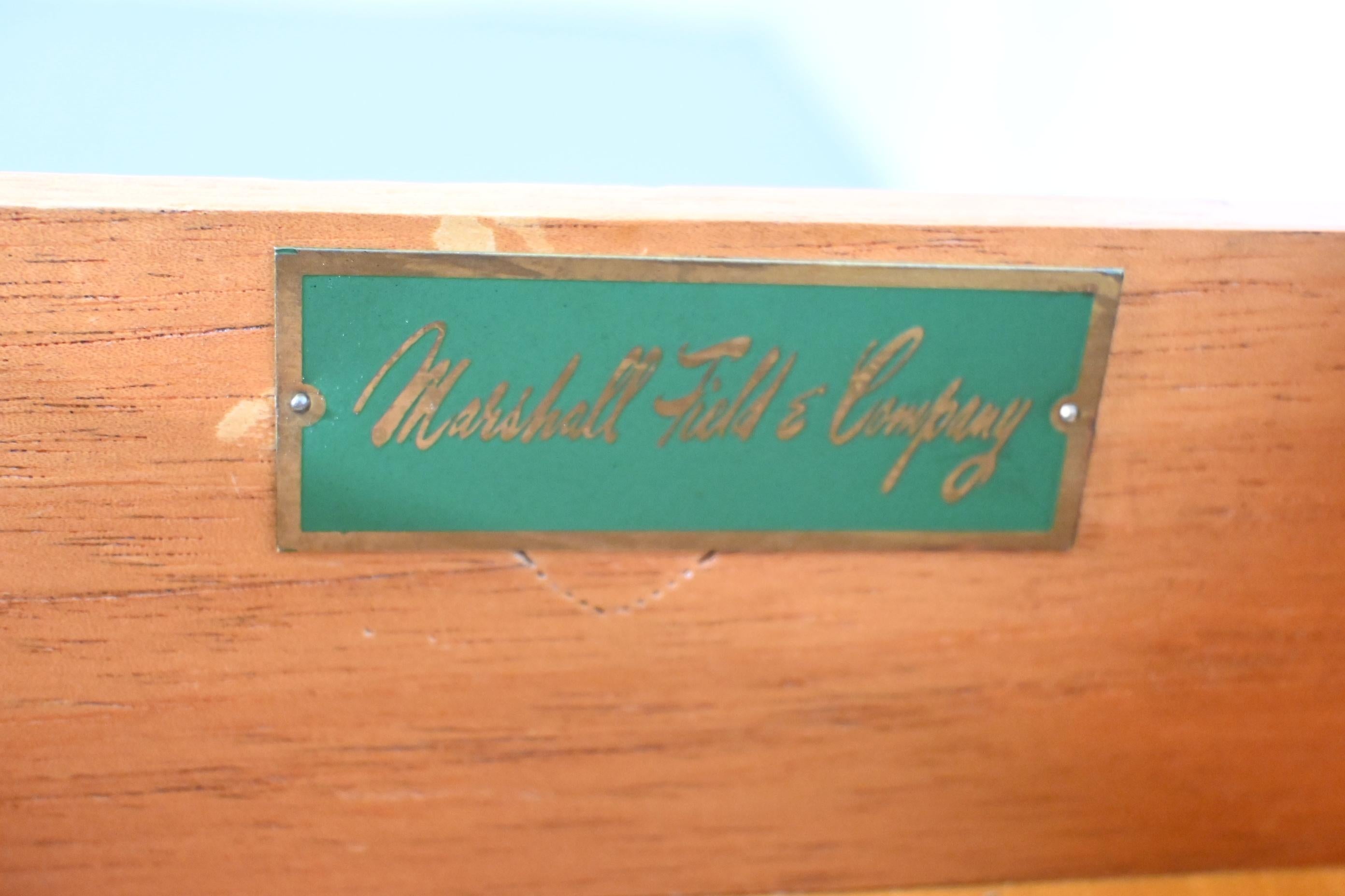 Mid Century Landstrom Ebonized Mahogany Bachelor Chest For Sale 5