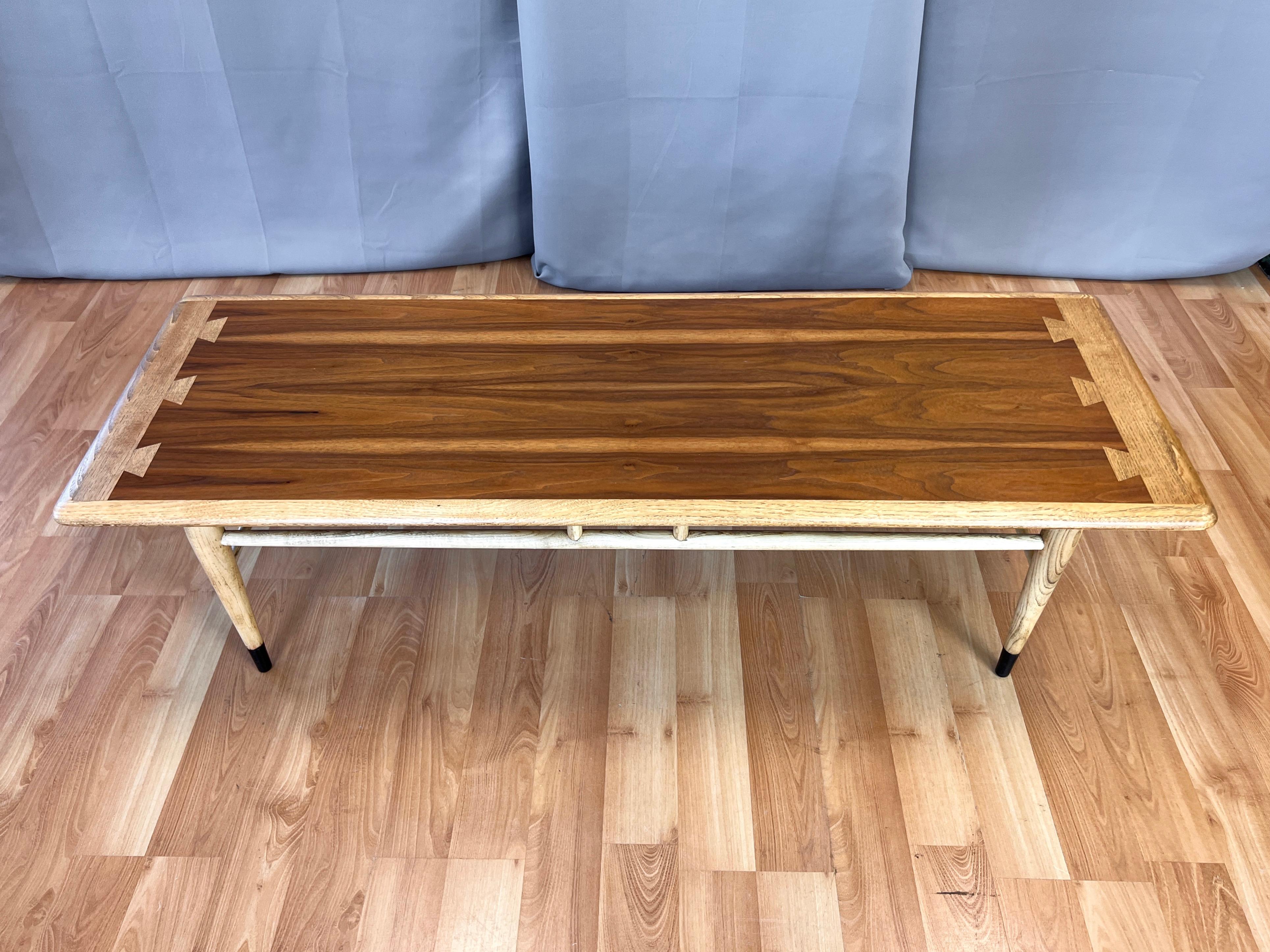 Mid-Century Lane Acclaim Cocktail Table or Coffee Table by Andre Bus, 1967 5