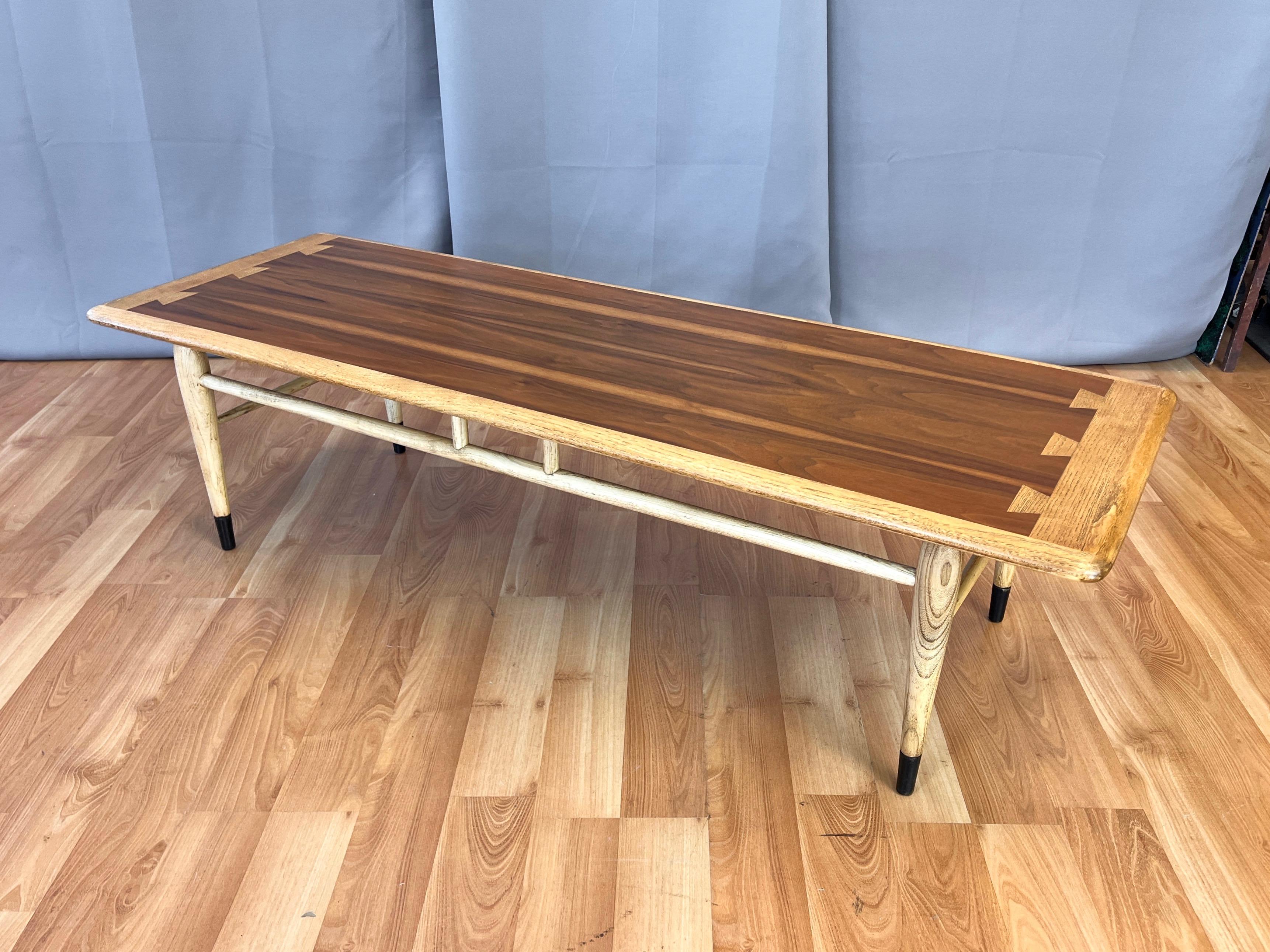 Mid-Century Lane Acclaim Cocktail Table or Coffee Table by Andre Bus, 1967 6