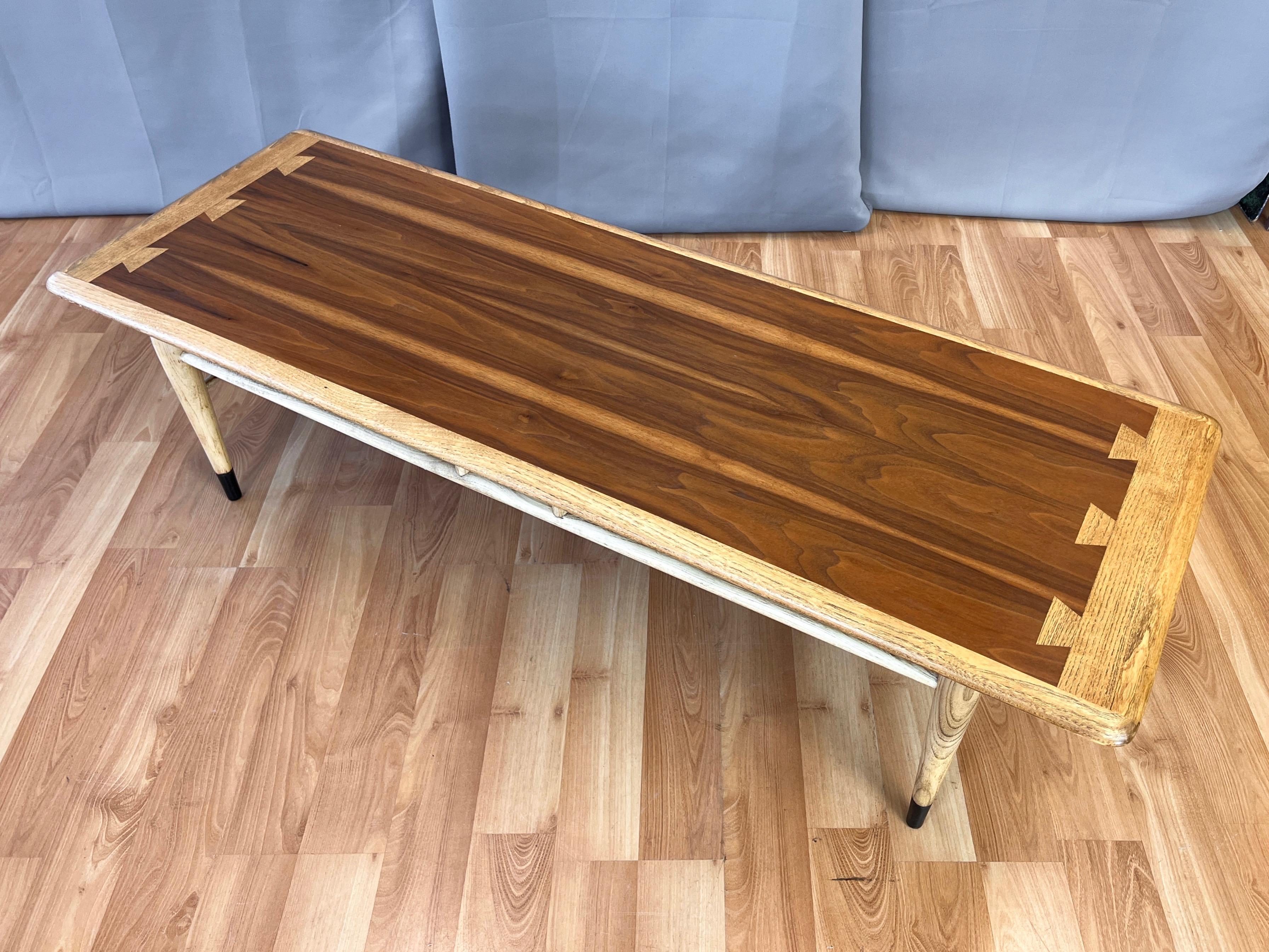 Mid-Century Lane Acclaim Cocktail Table or Coffee Table by Andre Bus, 1967 7