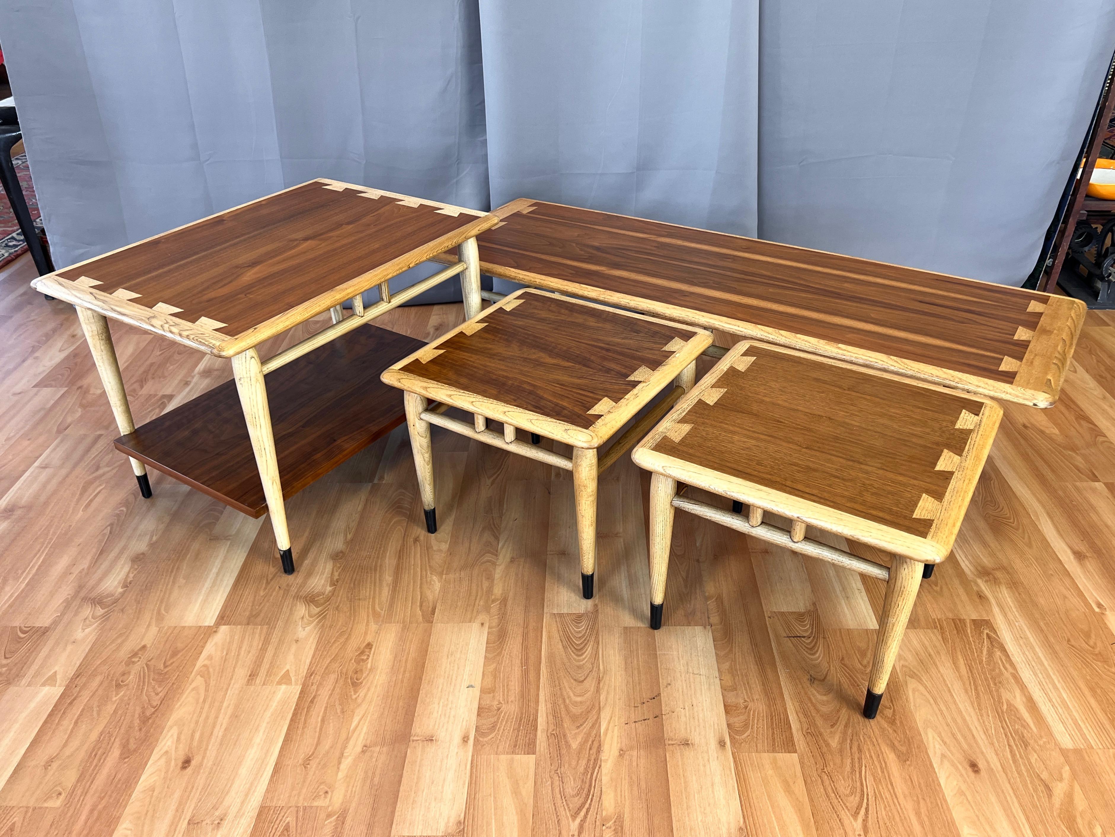 Mid-Century Lane Acclaim Cocktail Table or Coffee Table by Andre Bus, 1967 11