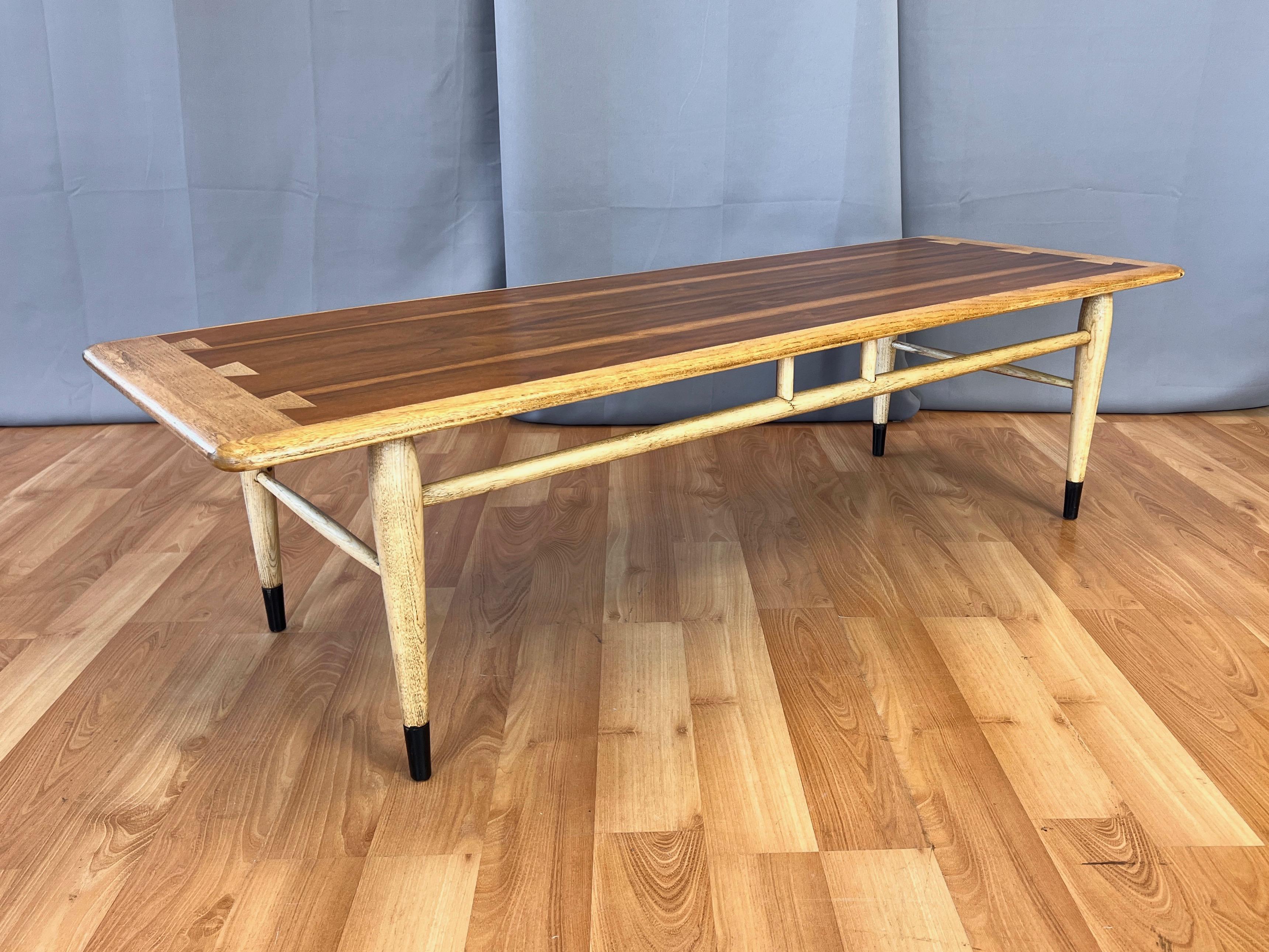 Mid-Century Lane Acclaim Cocktail Table or Coffee Table by Andre Bus, 1967 In Good Condition In San Francisco, CA